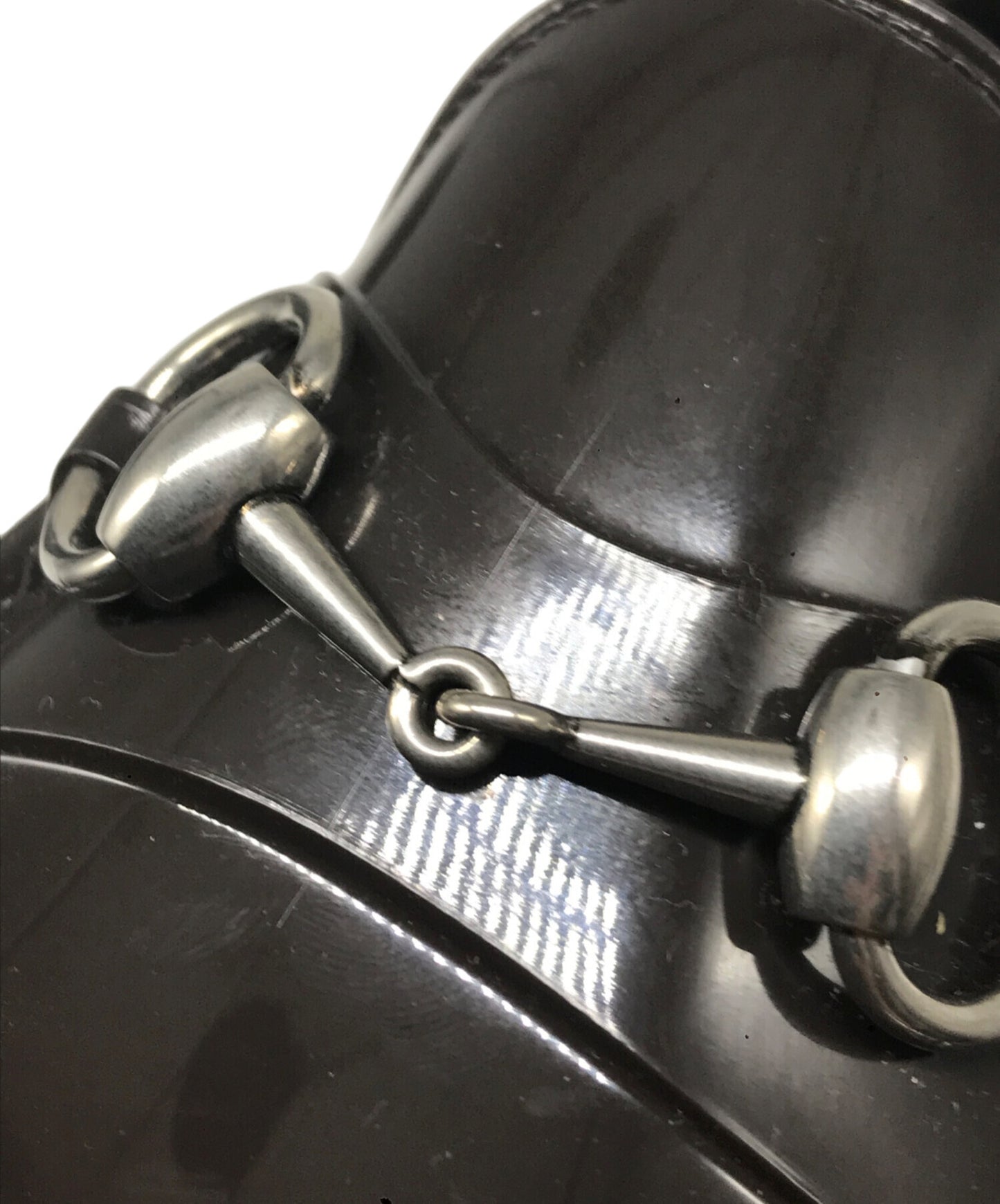 [Pre-owned] GUCCI PVC Bit Loafers