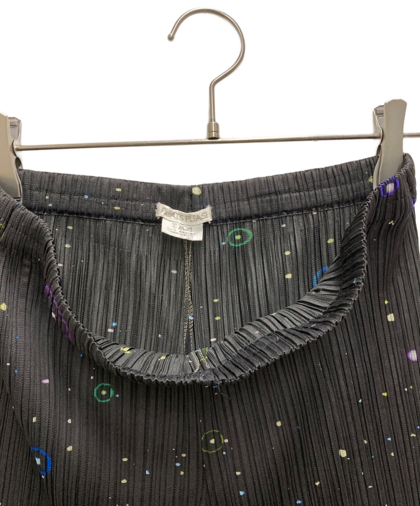 [Pre-owned] PLEATS PLEASE cosmo pattern pleated pants