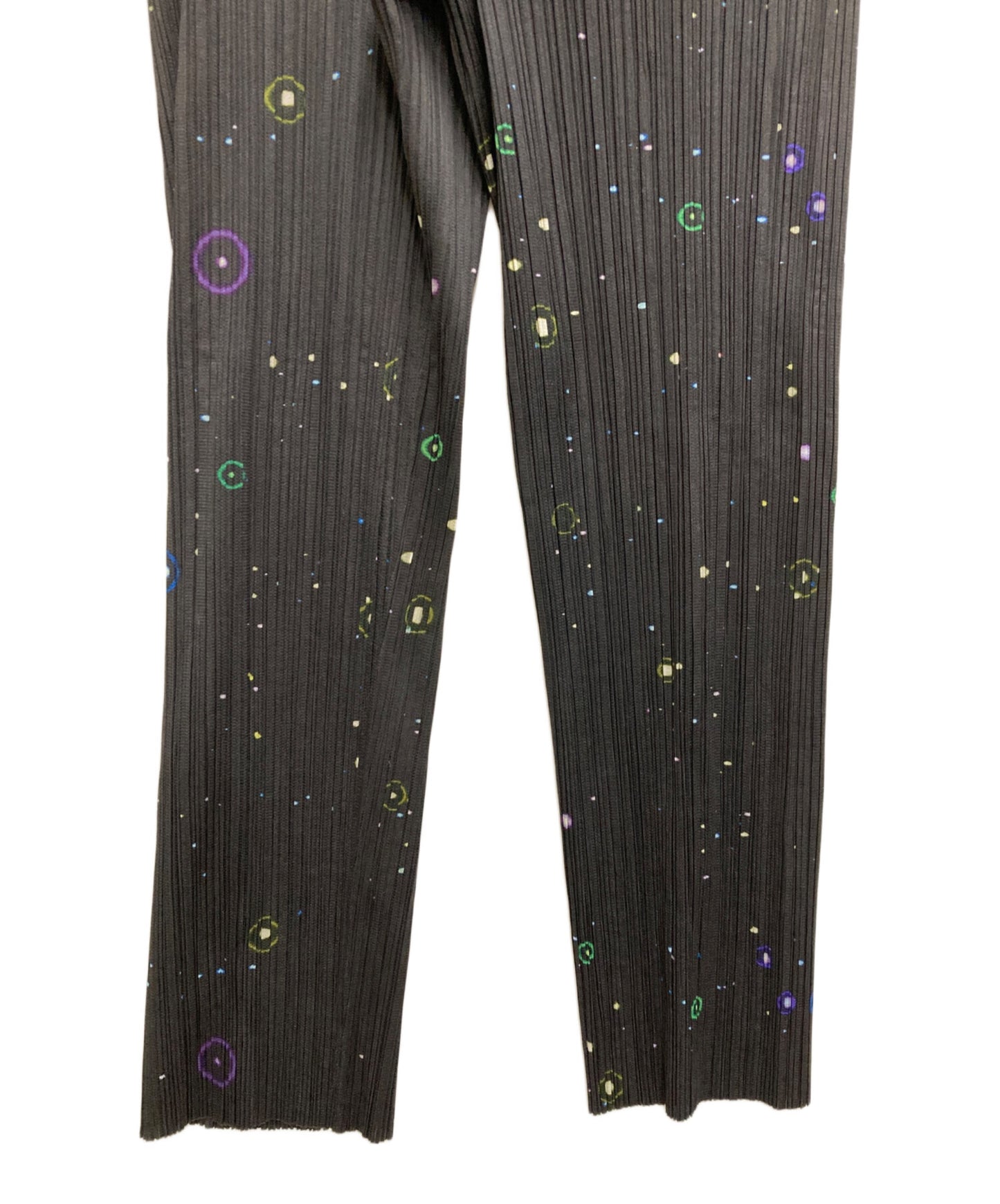 [Pre-owned] PLEATS PLEASE cosmo pattern pleated pants