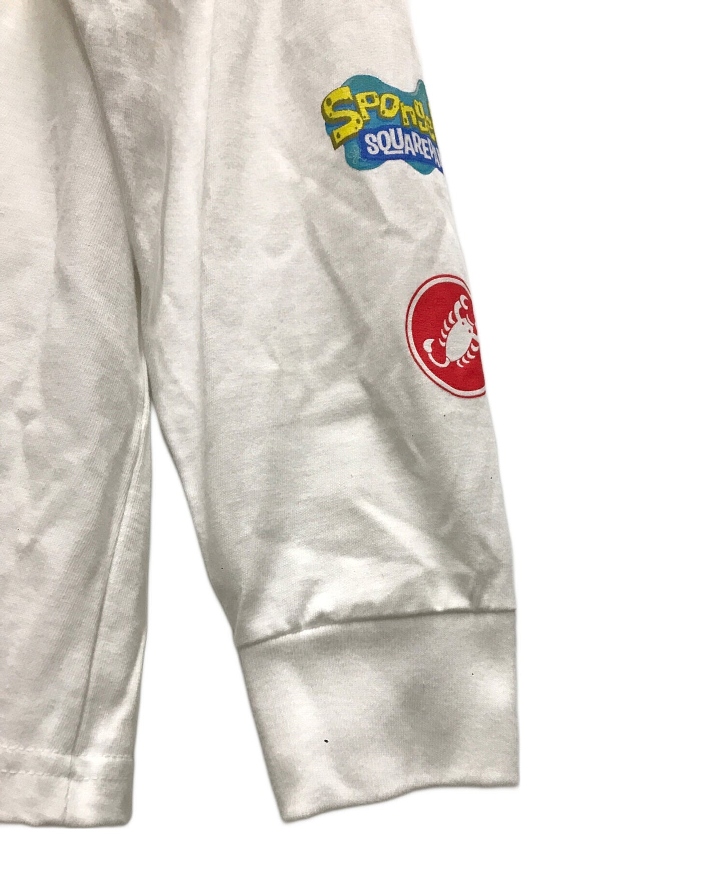 [Pre-owned] SUPREME SpongeBob Castelli Racing L/S Tee