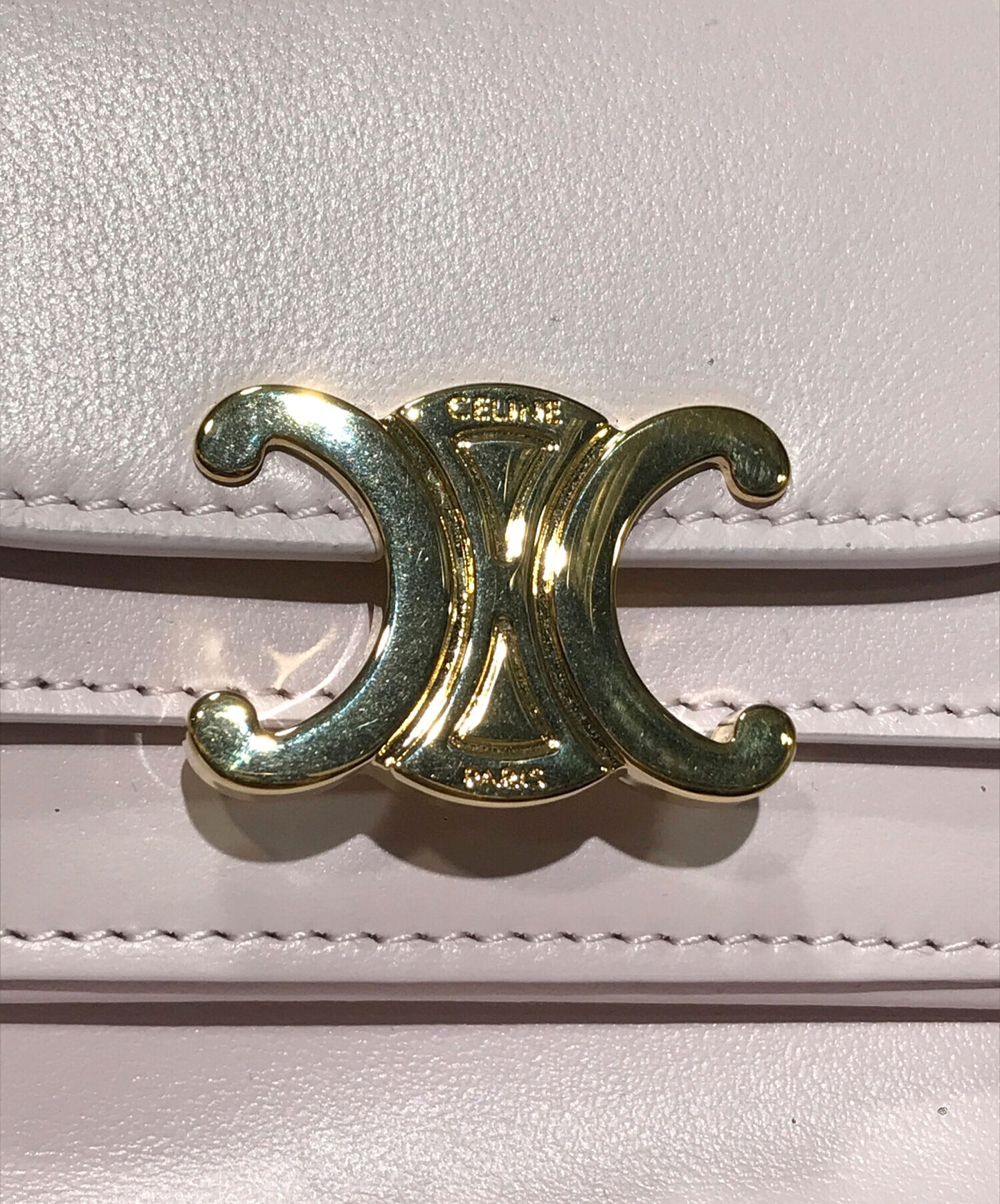 [Pre-owned] CELINE Trionf Small Flap Wallet 10D783BZG