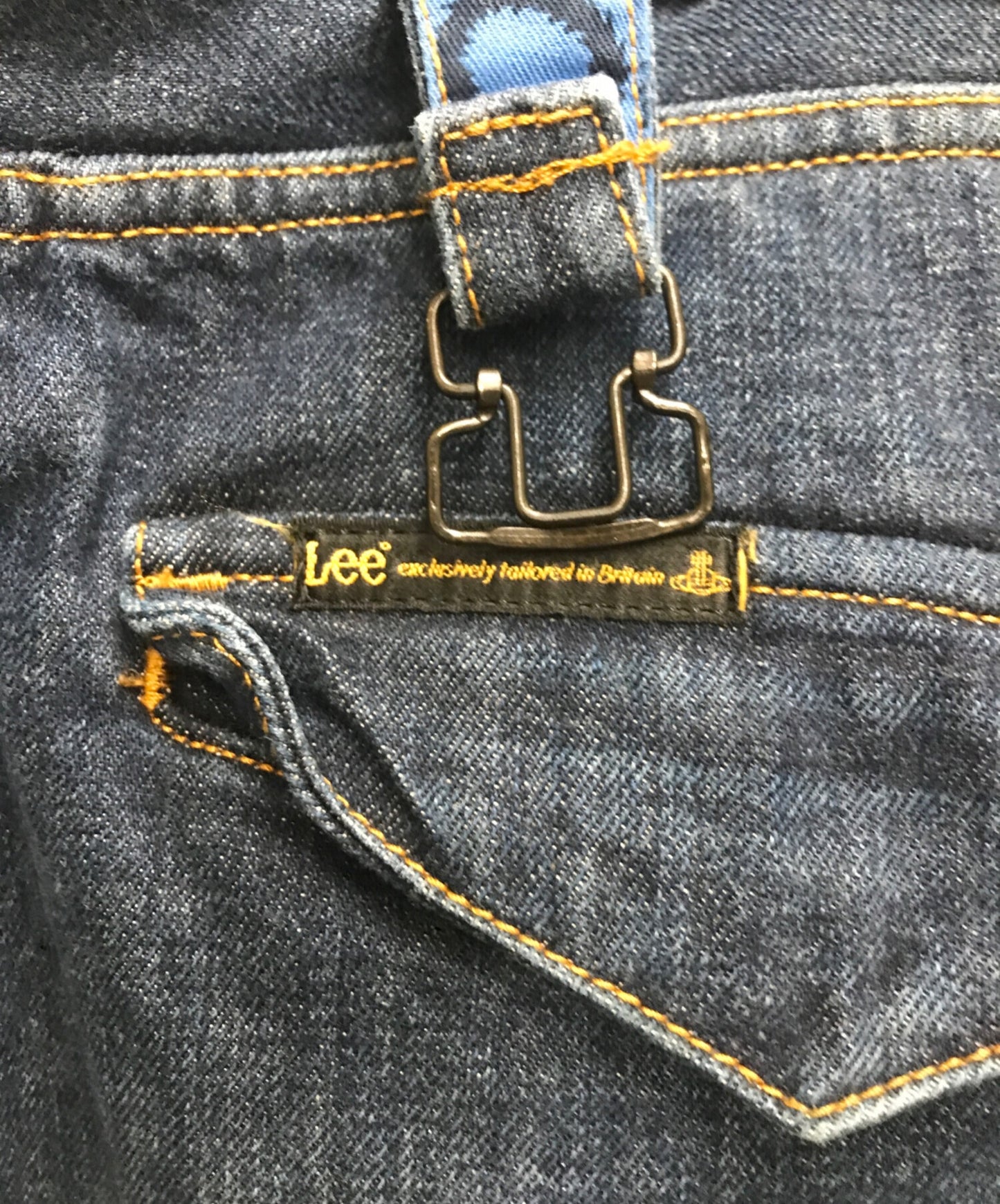 [Pre-owned] Vivienne Westwood three-dimensional denim pants