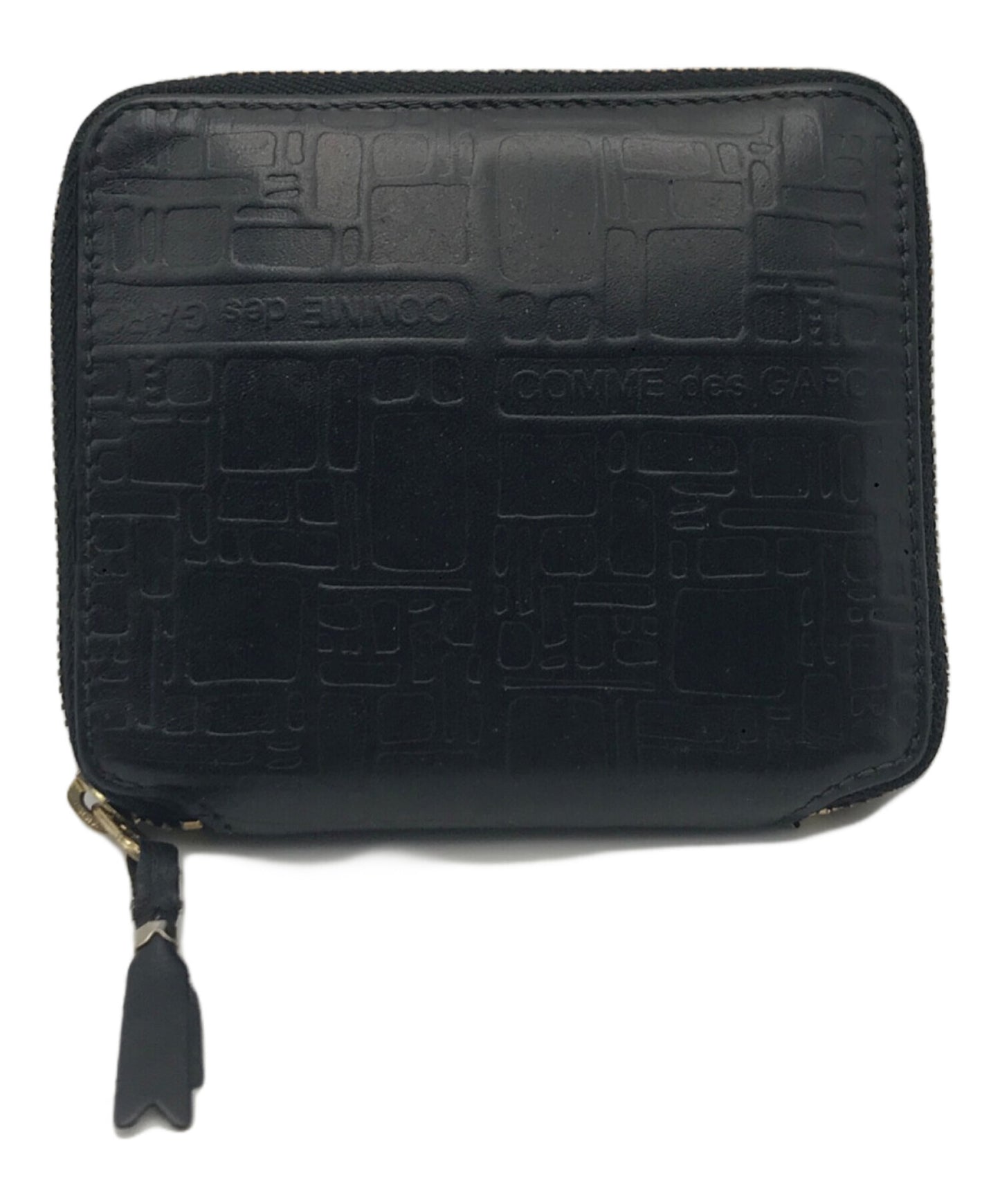[Pre-owned] Wallet Comme des Garcons EMMBOSSED LOGOTYPE 1 /embossed logotype 1 SA2100EL