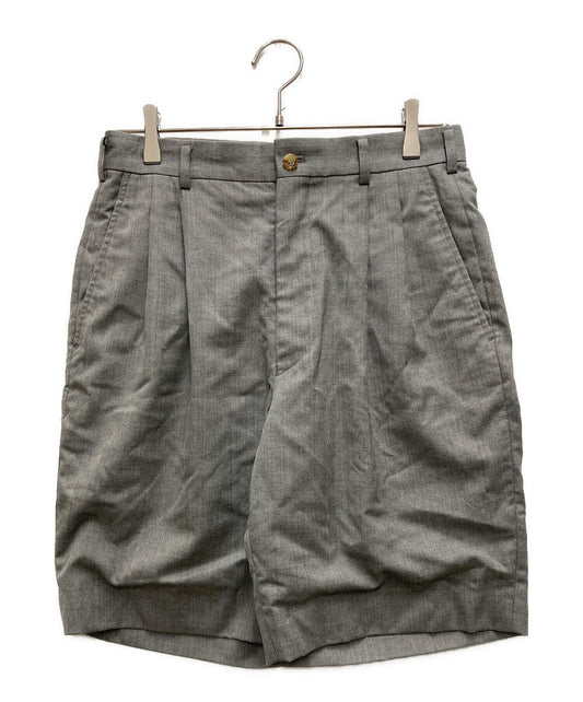 [Pre-owned] COMME des GARCONS NOIR Wool Gabardine Shorts GA-P204