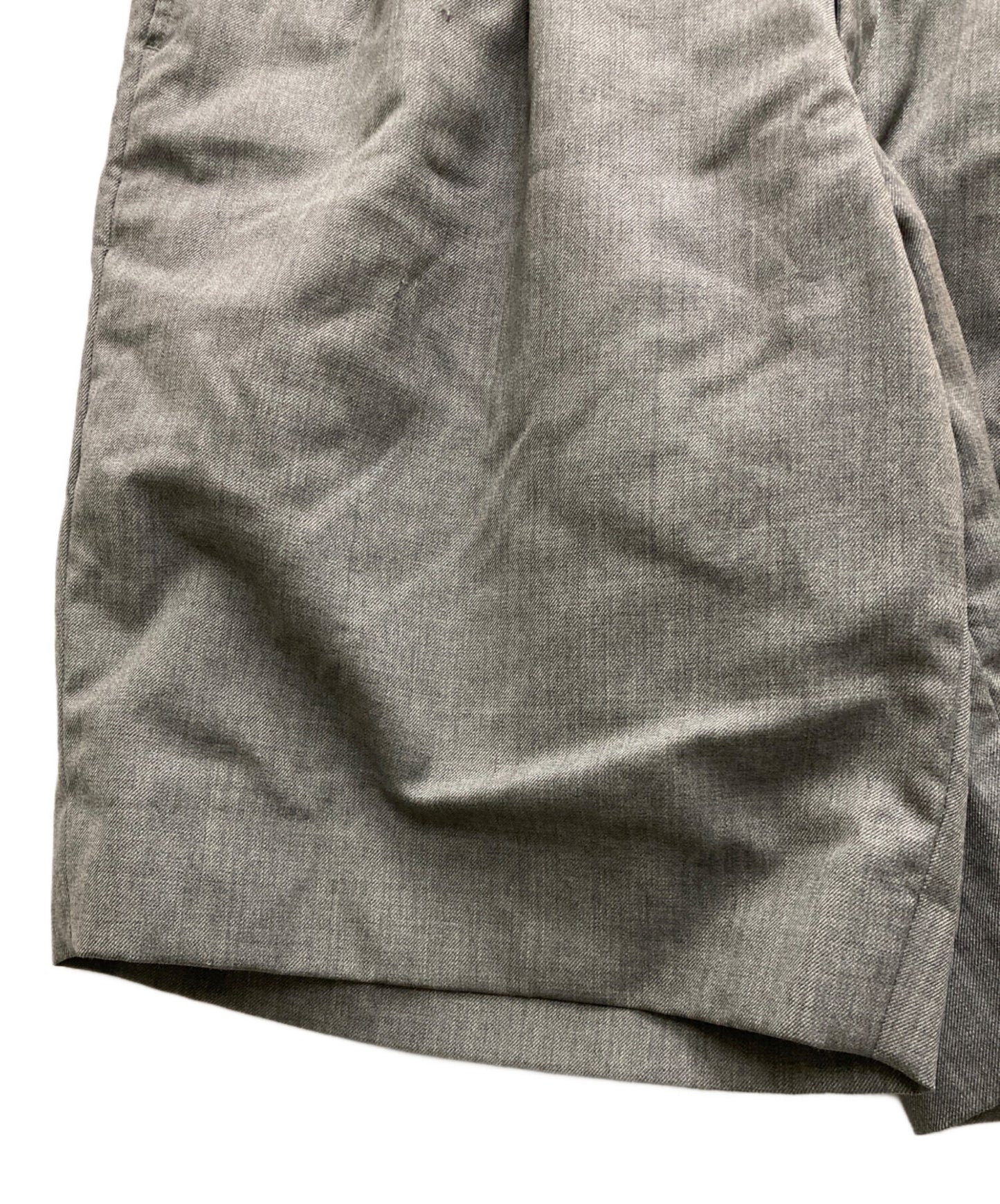 [Pre-owned] COMME des GARCONS NOIR Wool Gabardine Shorts GA-P204