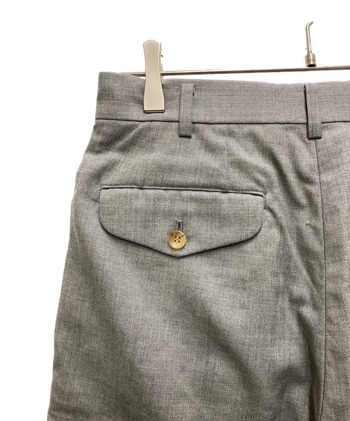 [Pre-owned] COMME des GARCONS NOIR Wool Gabardine Shorts GA-P204