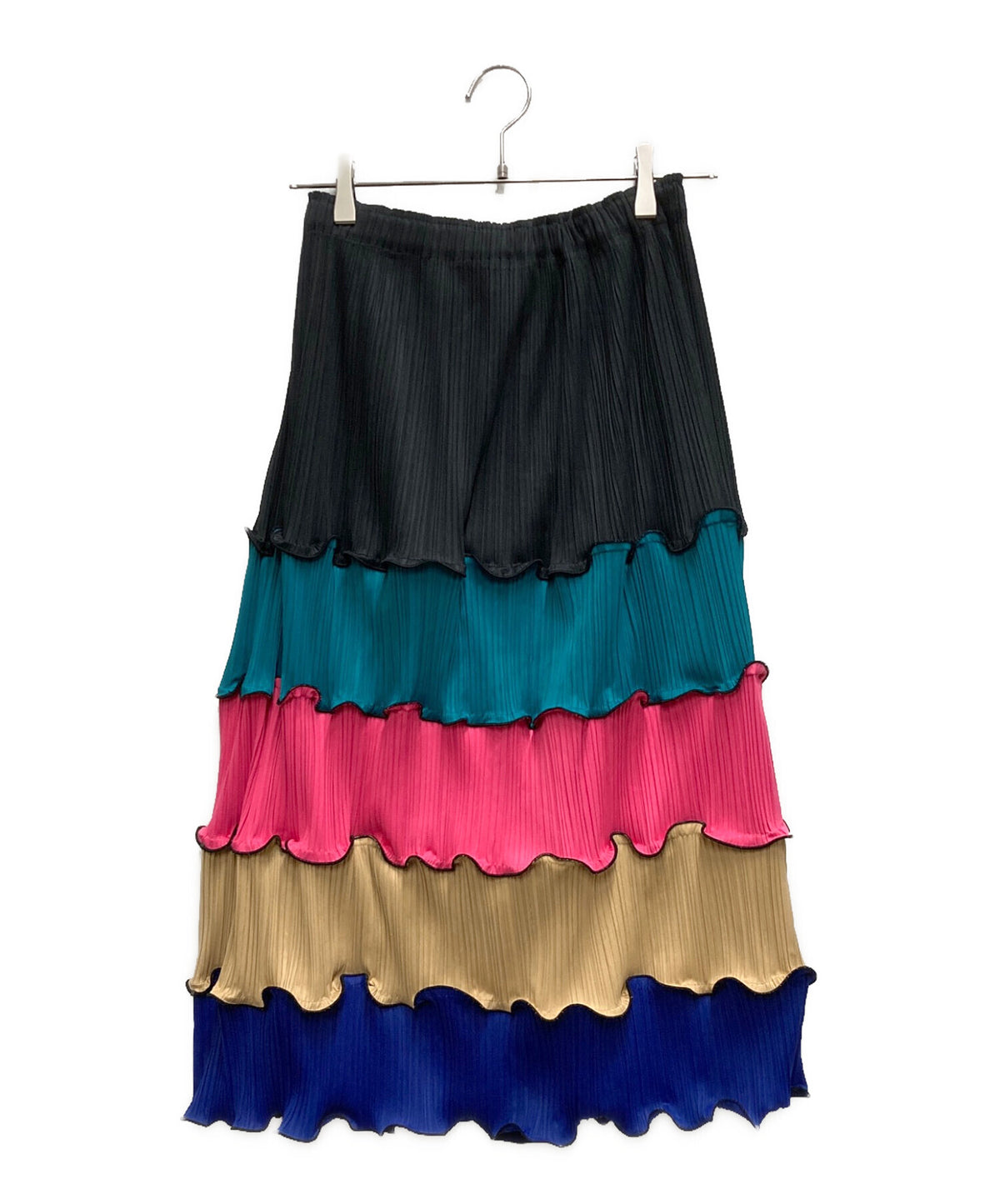 [Pre-owned] ISSEY MIYAKE FETE Ruffled Pleated Skirt IF44FG708