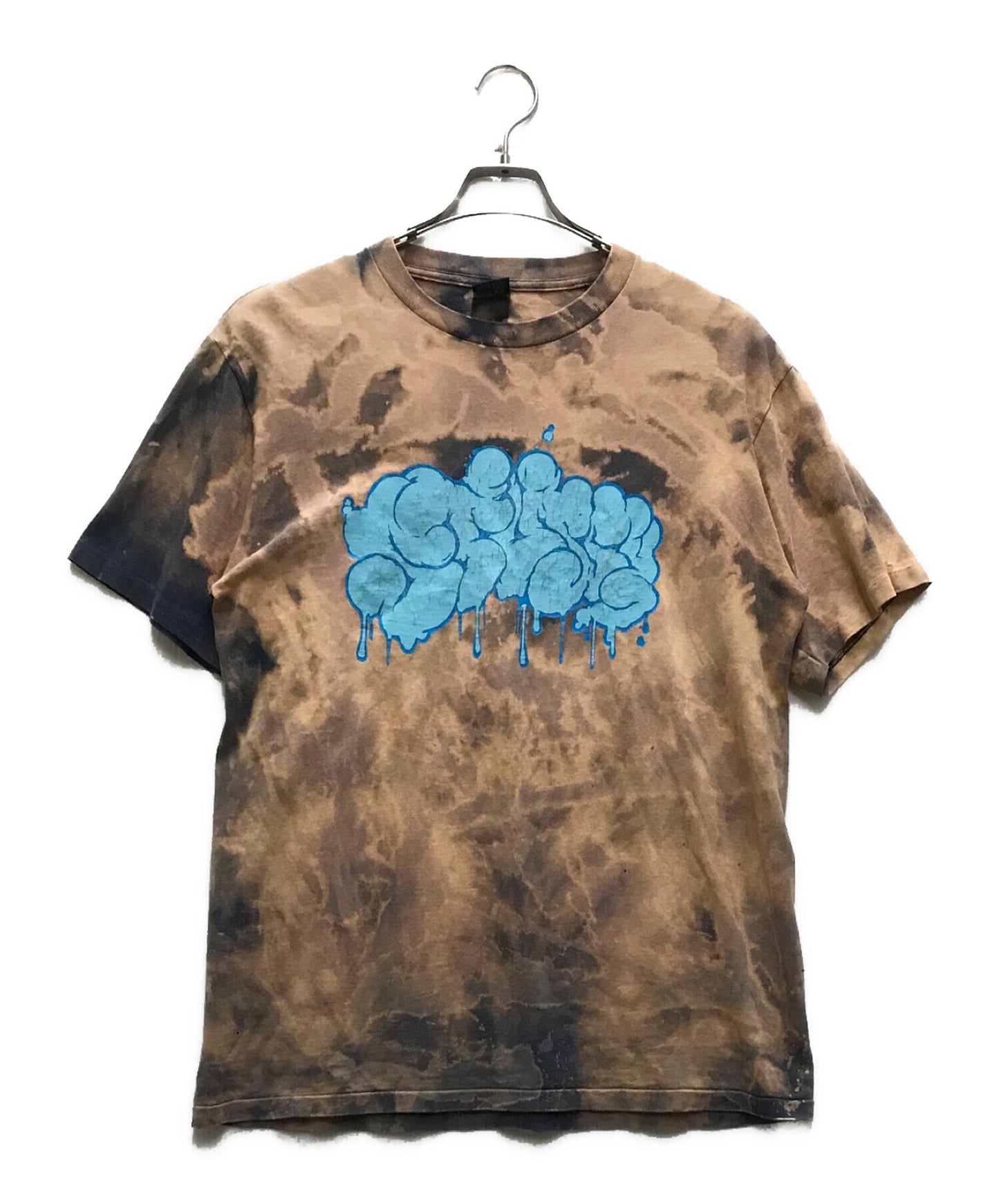 [Pre-owned] stussy '90s Bubble Logo T-Shirt