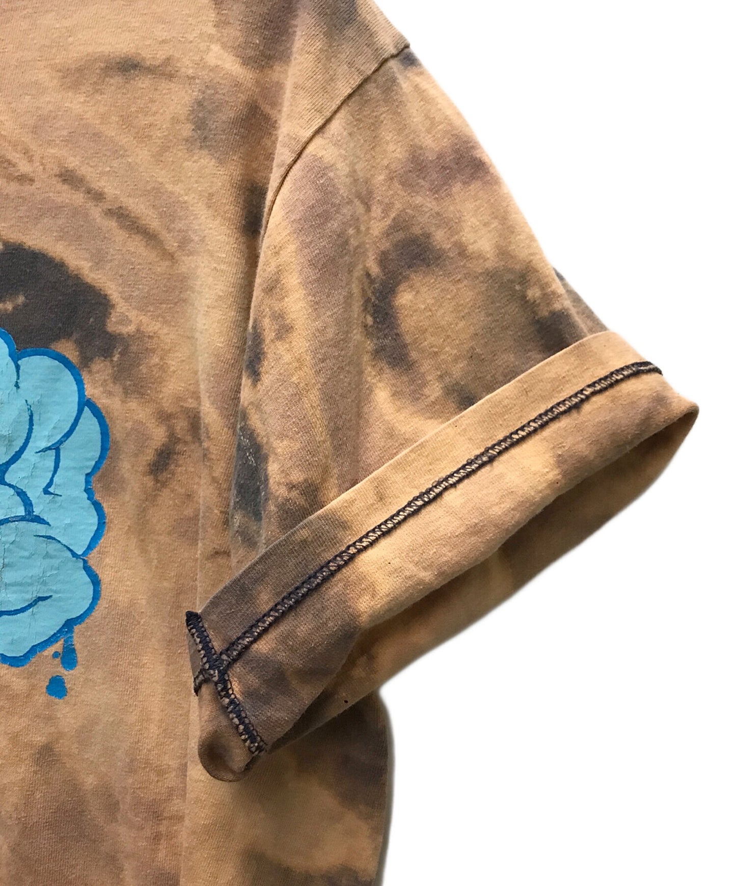 [Pre-owned] stussy '90s Bubble Logo T-Shirt