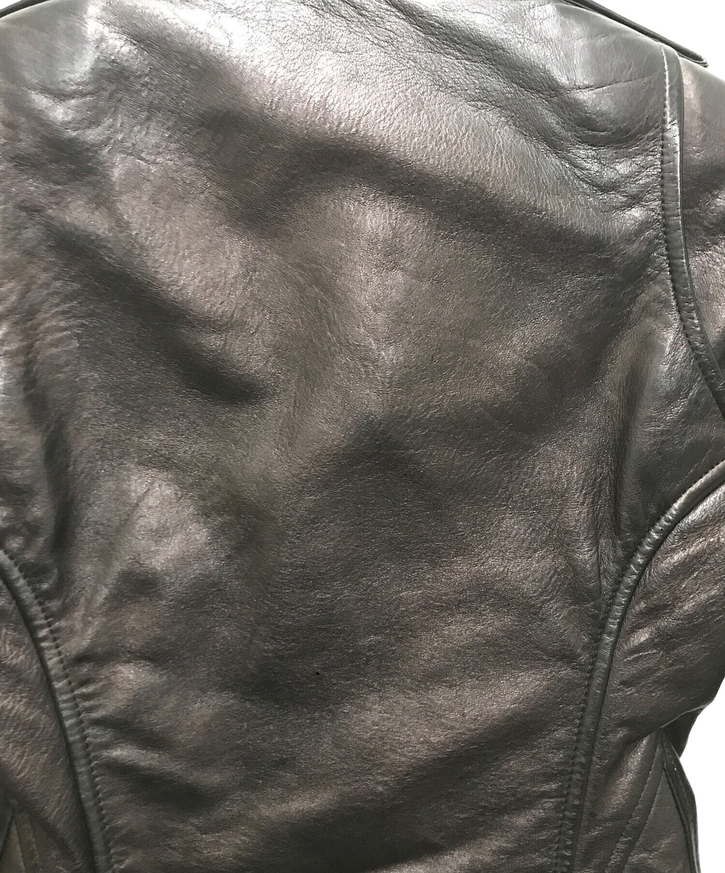 [Pre-owned] BALENCIAGA Leather Double Rider Jacket 256302