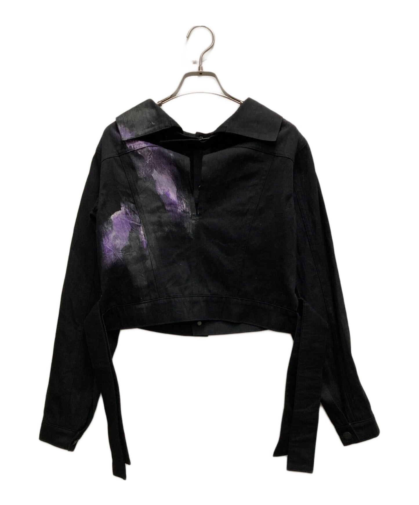 [Pre-owned] YOHJI YAMAMOTO Magic Wash Denim Jacket FE-J32-013