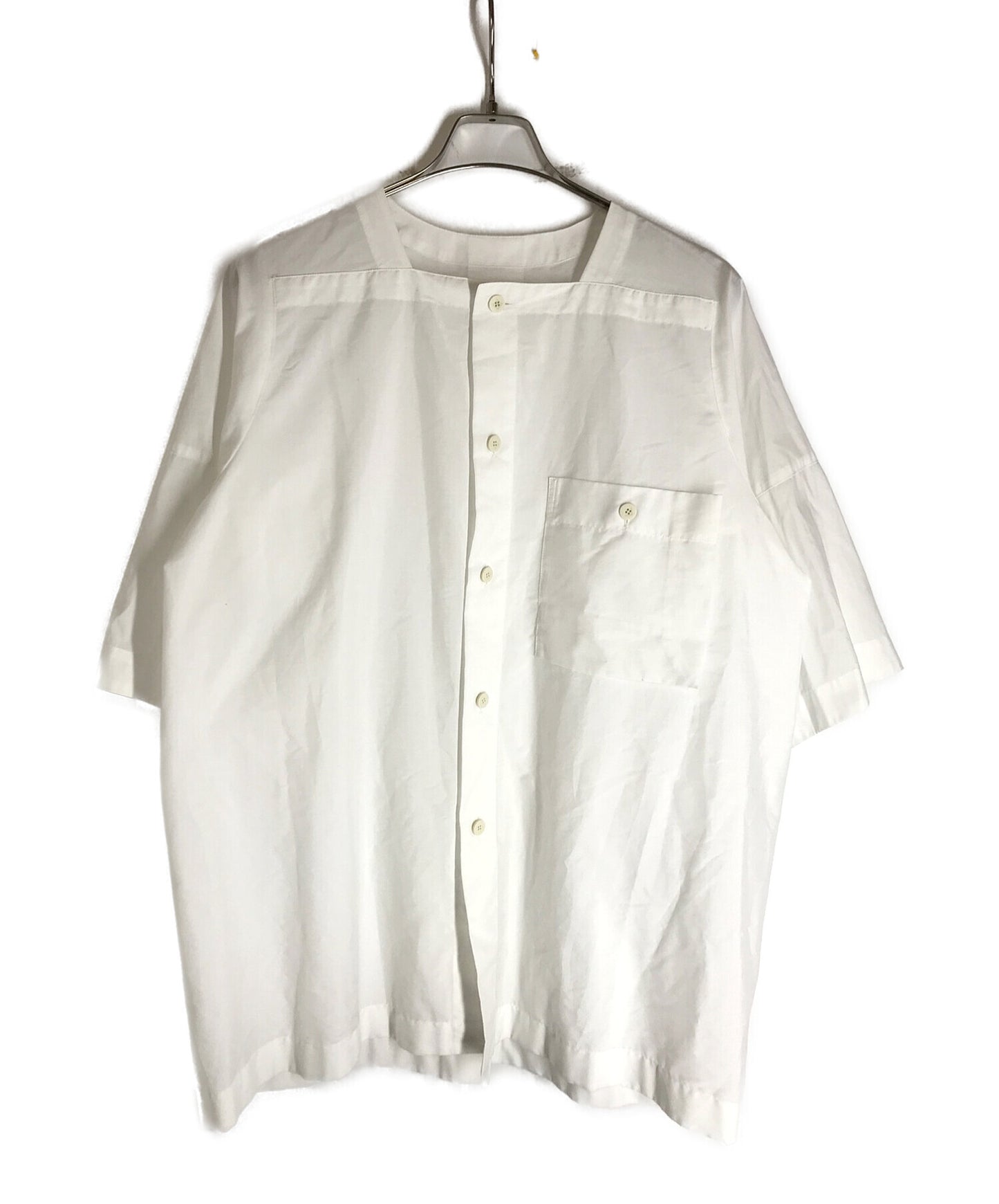 [Pre-owned] 132 5. ISSEY MIYAKE Square neck overshirt IL91FJ051