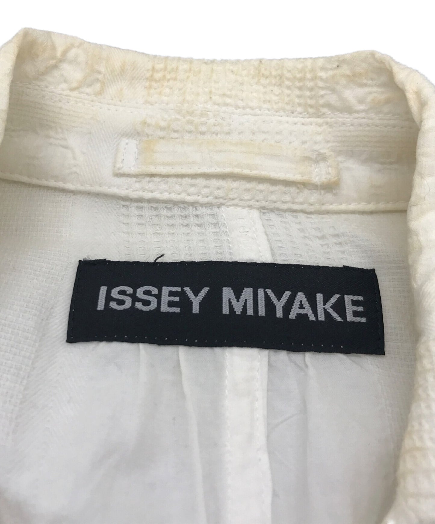 [Pre-owned] ISSEY MIYAKE Loose Jacquard Over Jacket ME51FD024
