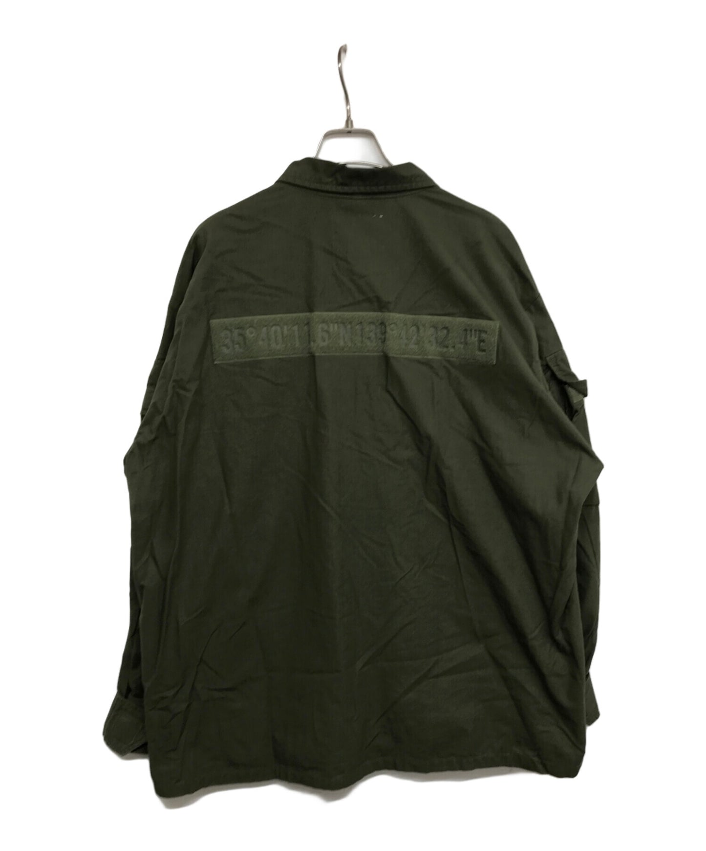 [Pre-owned] WTAPS MODULAR LS SHIRT Modular long sleeve shirt Military 192BEDT-SHM03 192BEDT-SHM03