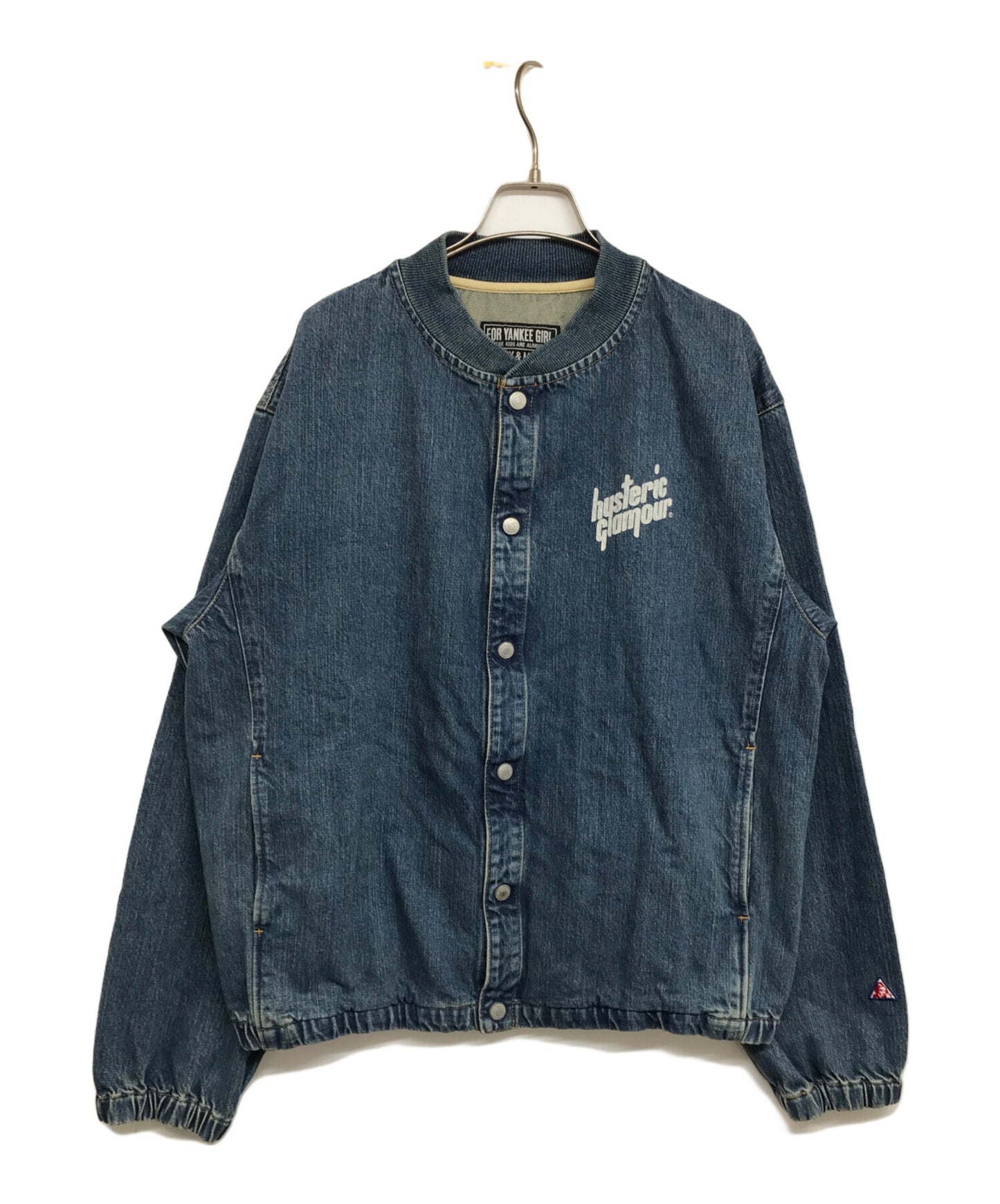 [Pre-owned] Hysteric Glamour HG SOUND LOGO denim jacket 02223AB14 02223AB14