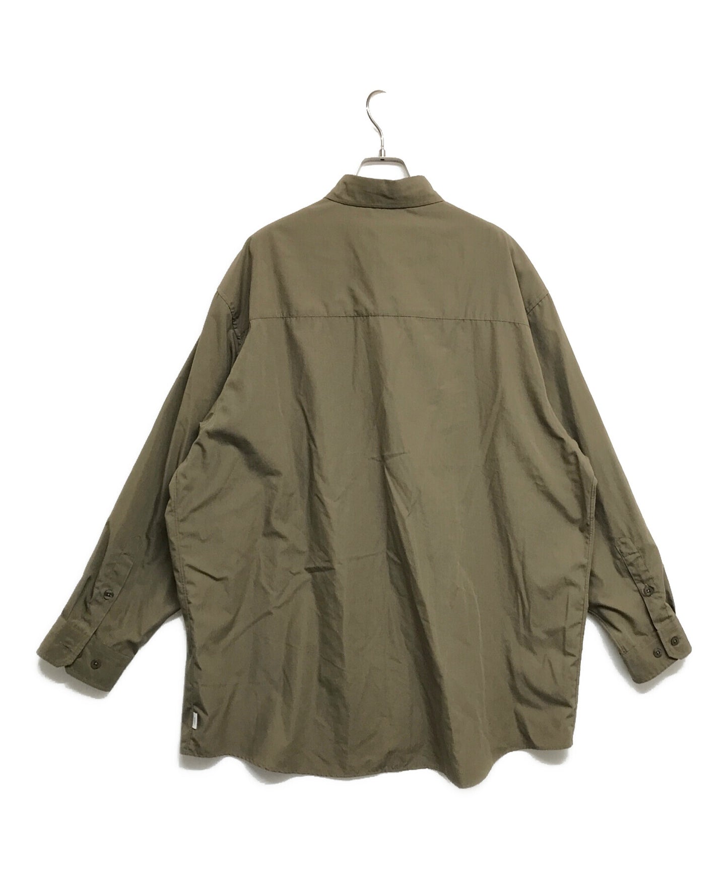 [Pre-owned] WTAPS LS / Ctpl. Broadcloth "Olive Drab" 222TQDT-SHM03 222TQDT-SHM03