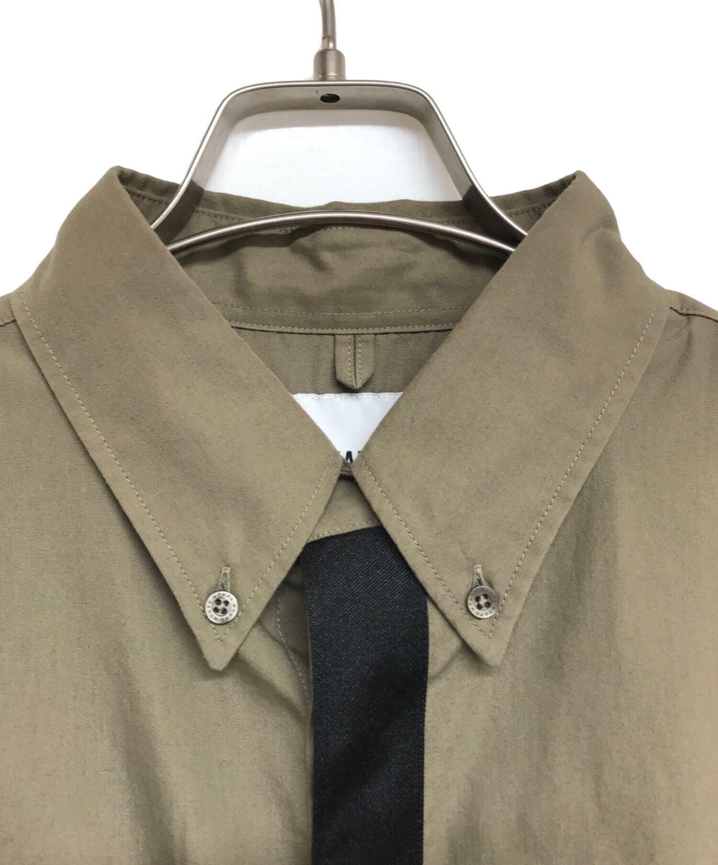 [Pre-owned] WTAPS LS / Ctpl. Broadcloth "Olive Drab" 222TQDT-SHM03 222TQDT-SHM03