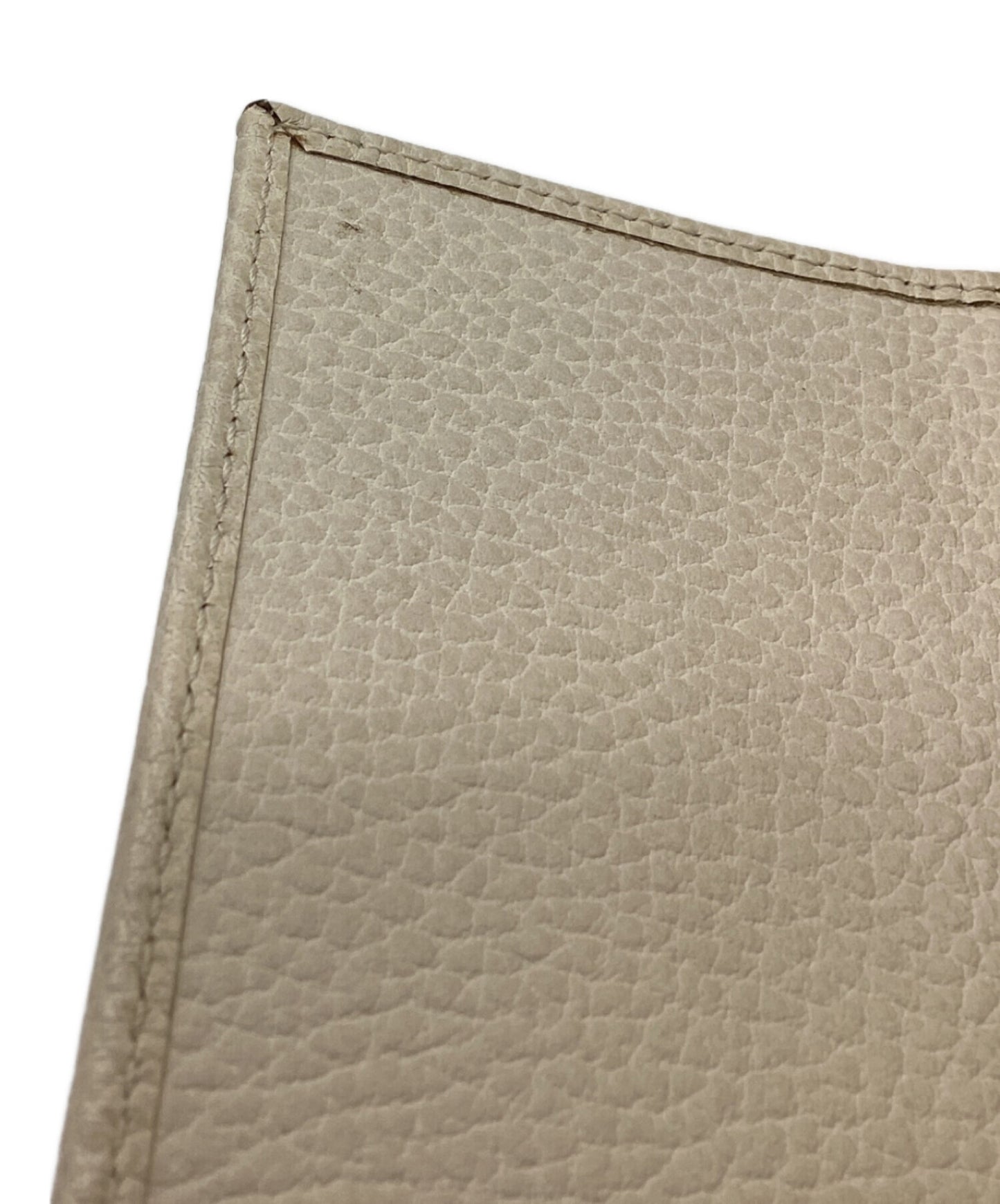 [Pre-owned] GUCCI 456116 Double G leather continental wallet, long 456116