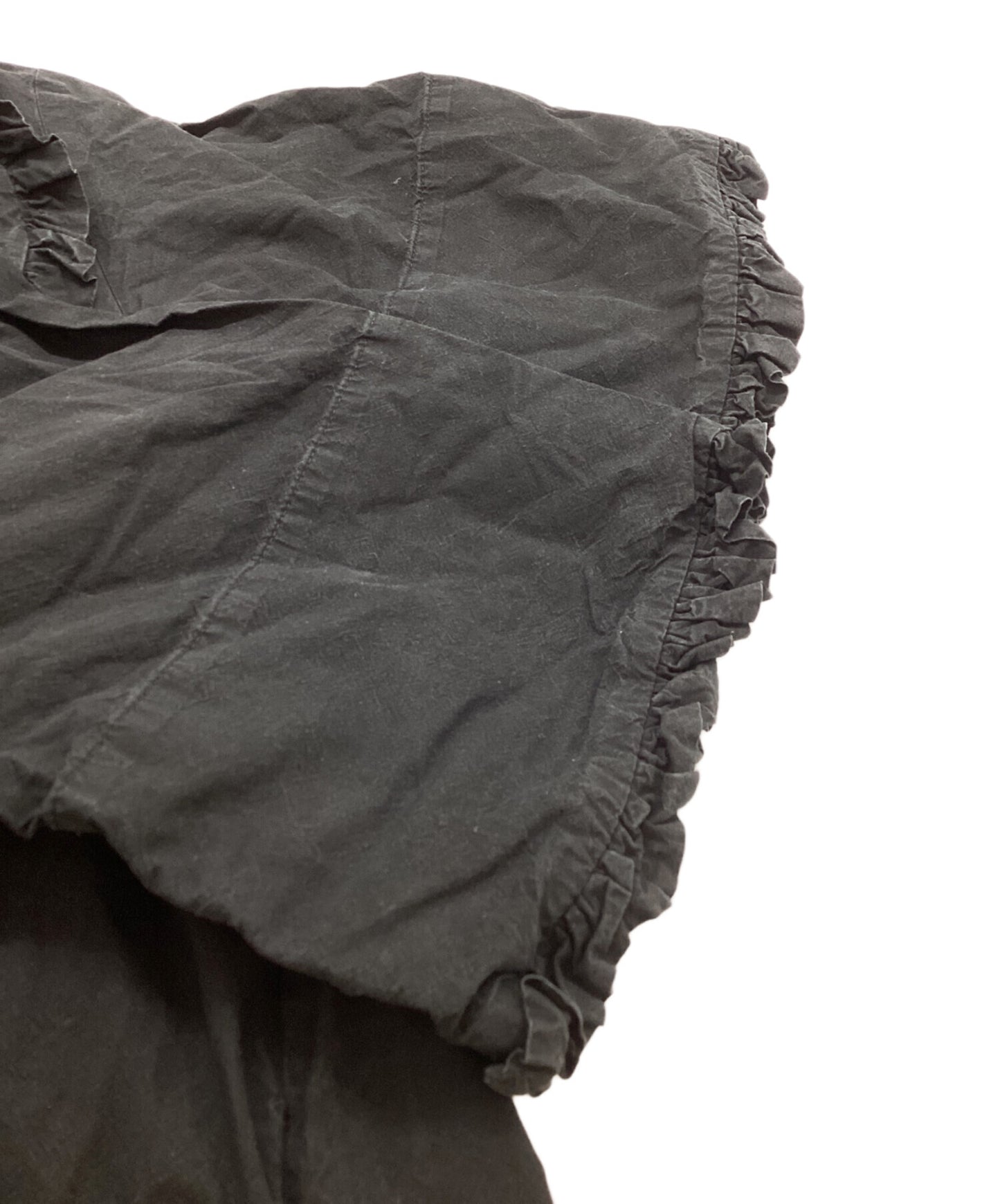 [Pre-owned] Vivienne Westwood RED LABEL Love ruffle collar shirt dress missing belt