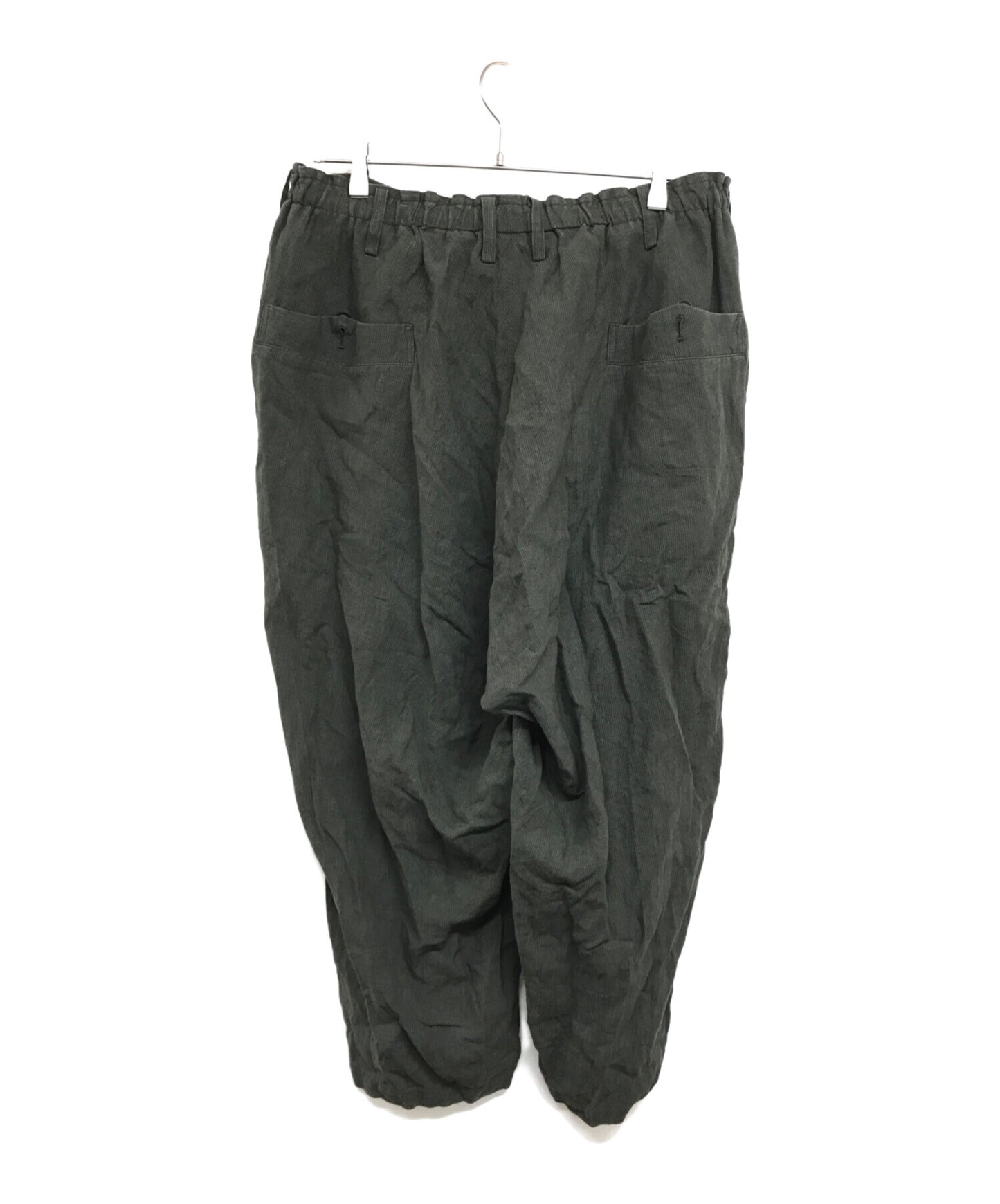 [Pre-owned] Yohji Yamamoto pour homme Linen wide pants HG-P52-305 HG-P52-305