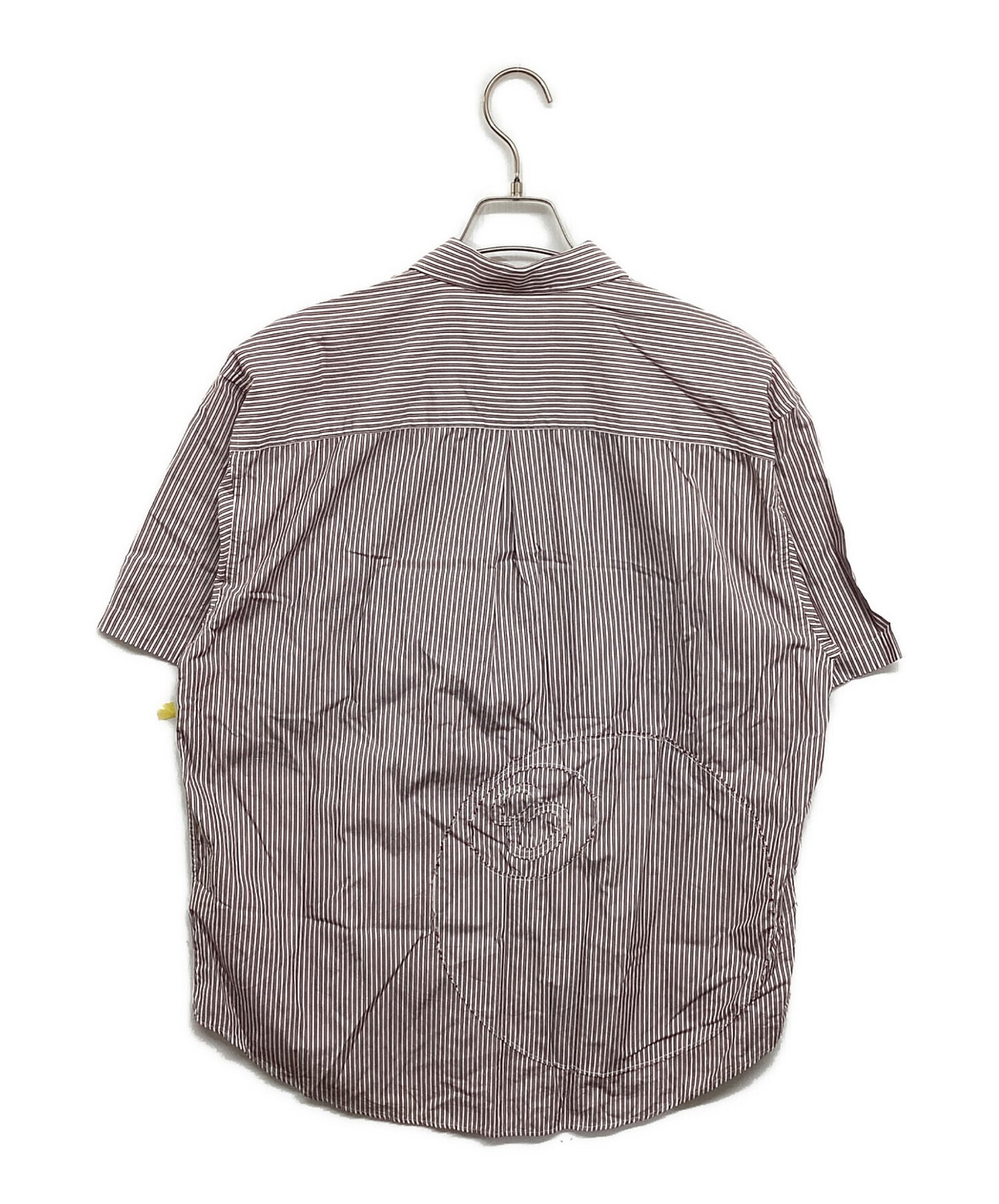 [Pre-owned] stussy BOXY SS SHIRT 8 BALL STRIPE 1110329 1110329