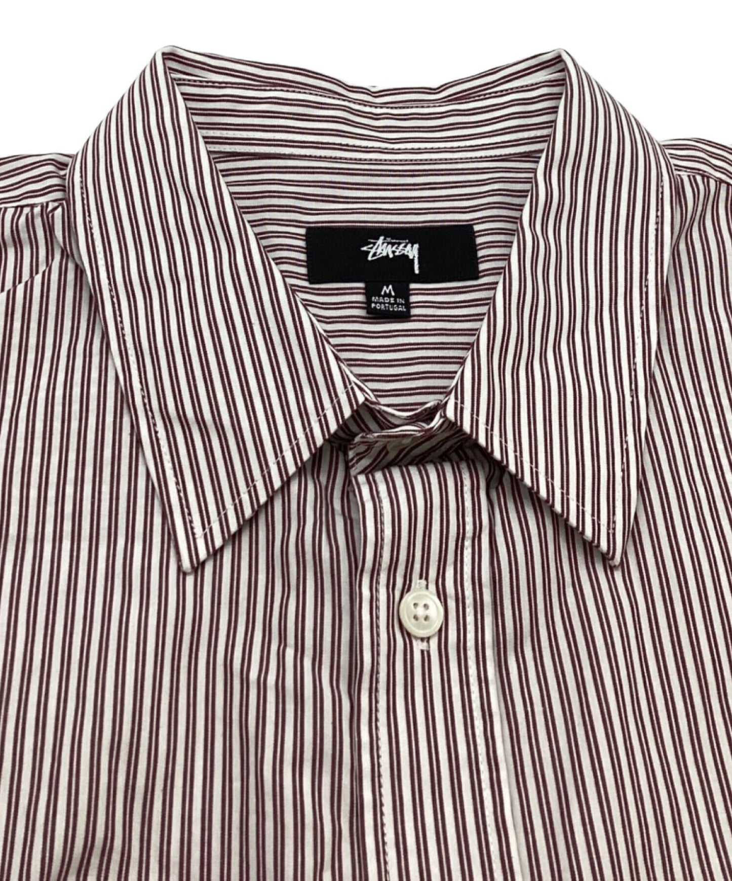 [Pre-owned] stussy BOXY SS SHIRT 8 BALL STRIPE 1110329 1110329