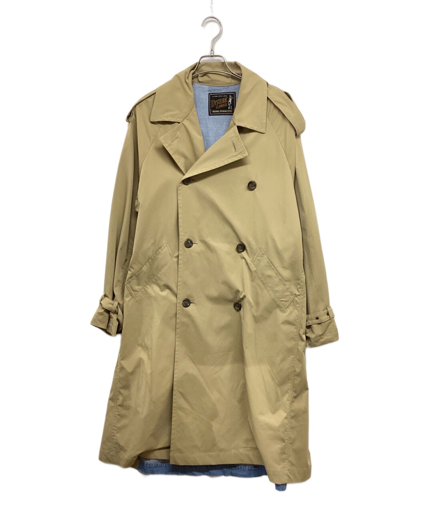 [Pre-owned] Hysteric Glamour Over trench coat 01191AC01 01191AC01