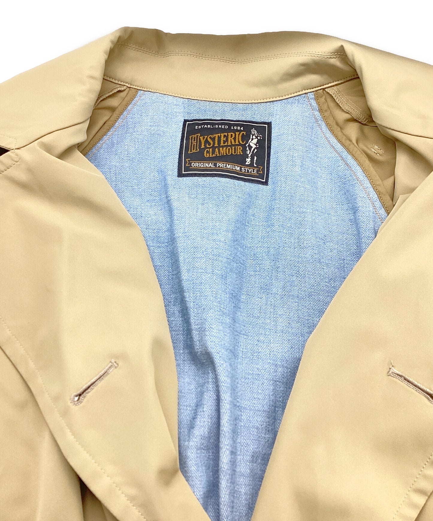 [Pre-owned] Hysteric Glamour Over trench coat 01191AC01 01191AC01