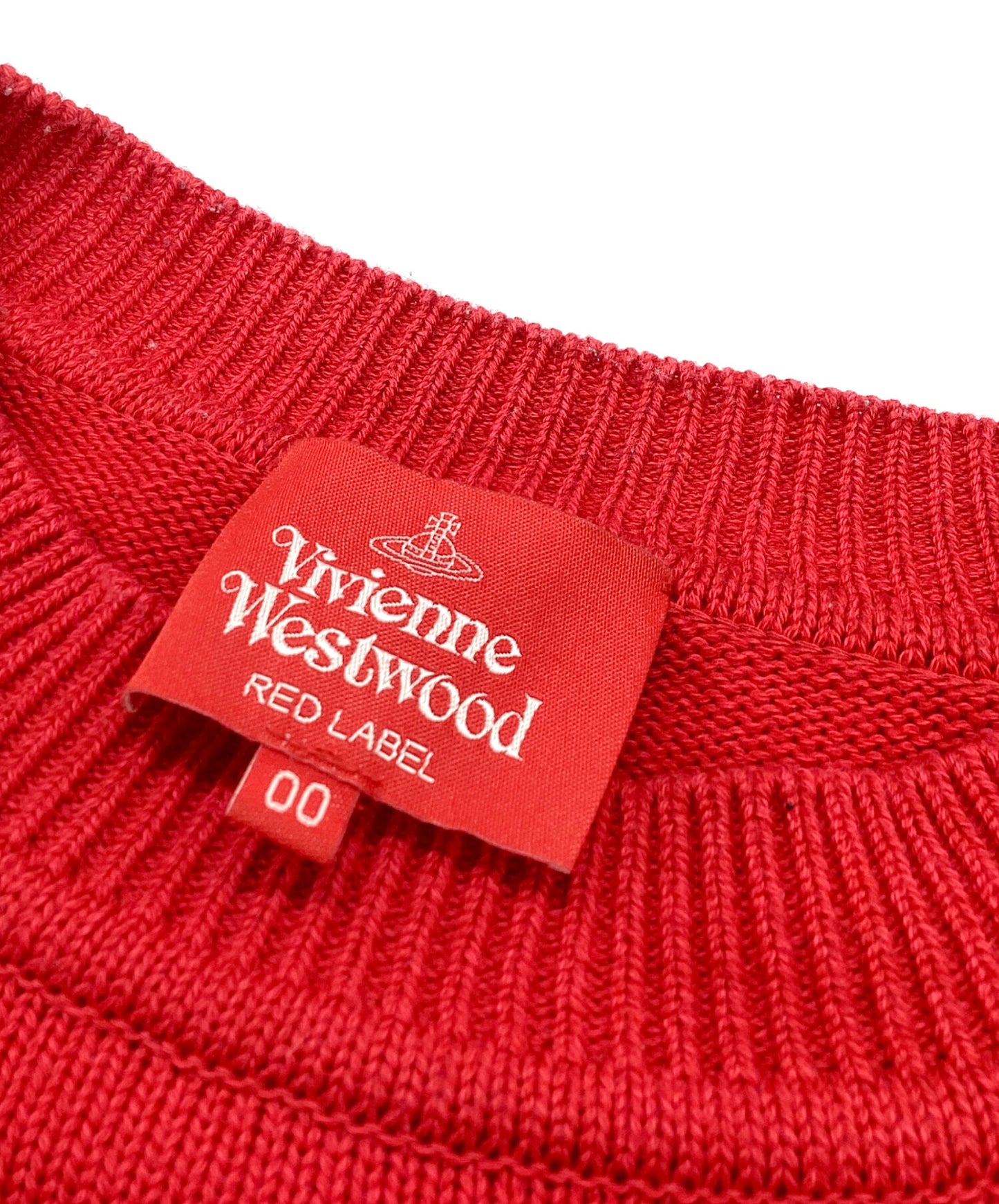 [Pre-owned] Vivienne Westwood RED LABEL Heart Frill Knit Top