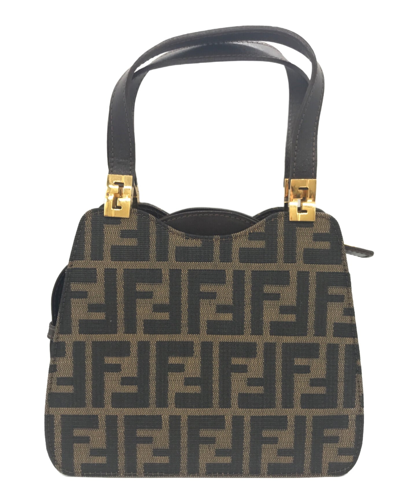[Pre-owned] FENDI Zucca Pattern Mini Handbag