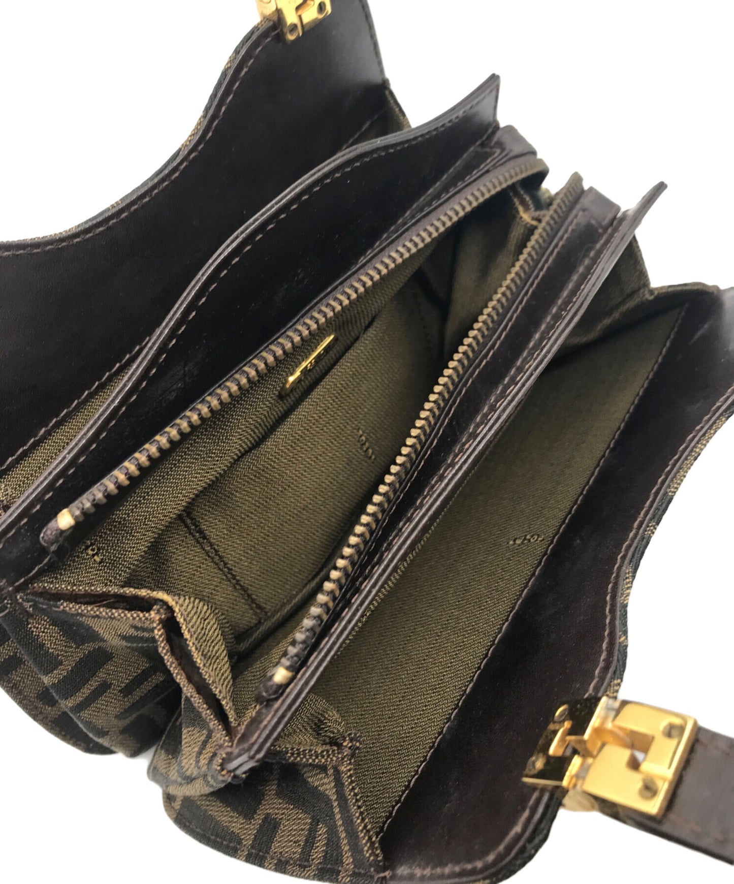 [Pre-owned] FENDI Zucca Pattern Mini Handbag