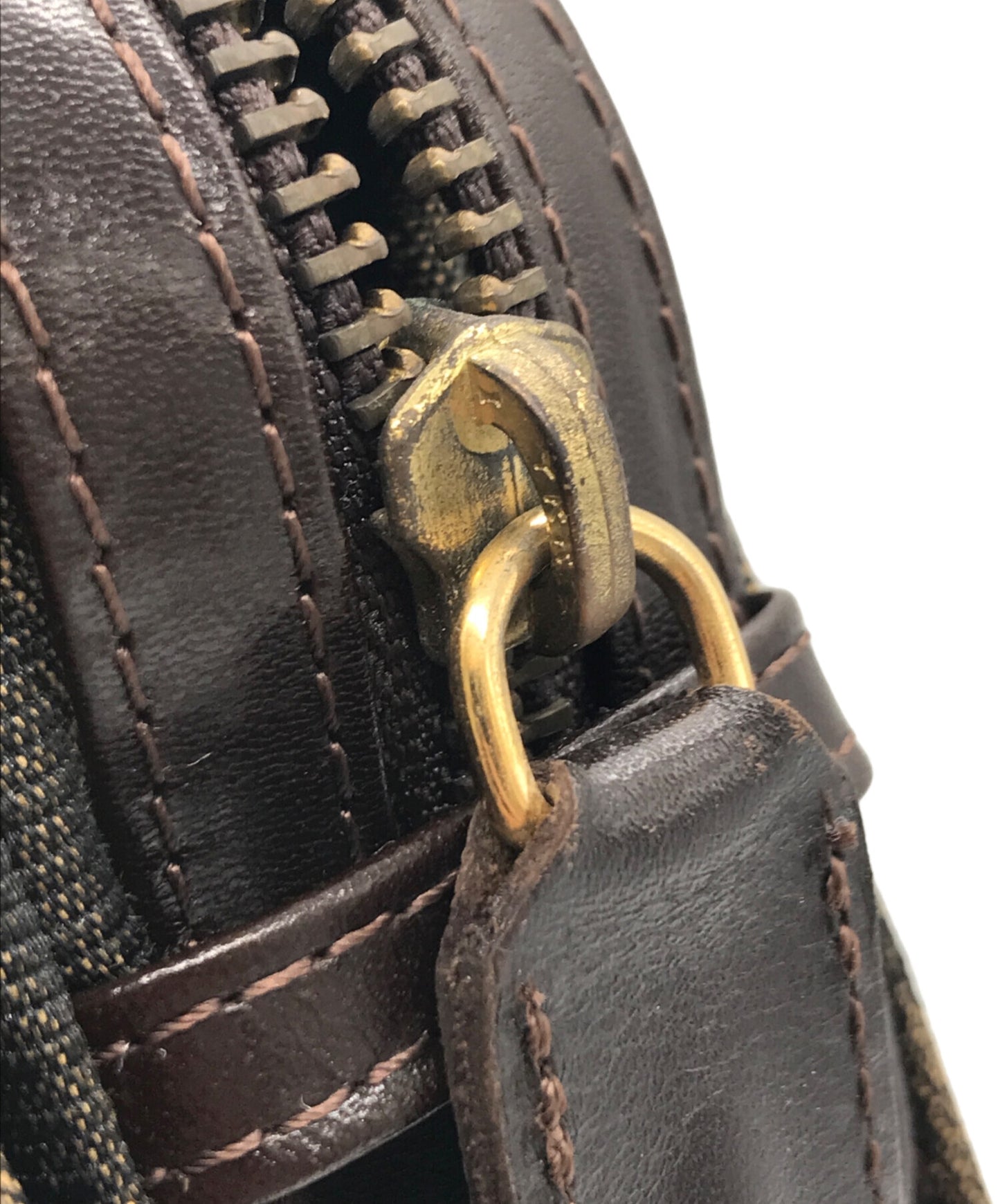 [Pre-owned] FENDI Zucca Pattern Mini Handbag