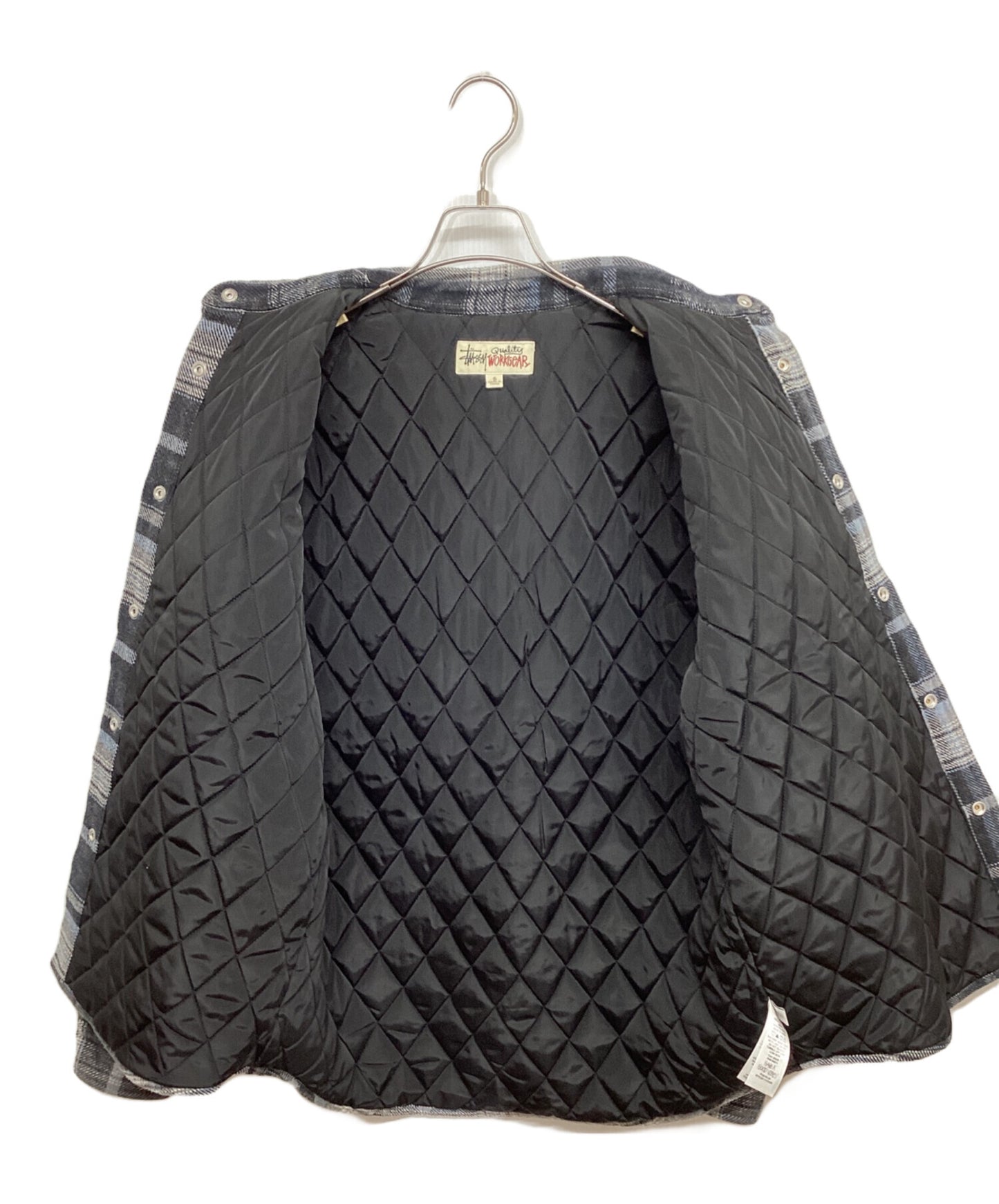 [Pre-owned] stussy Heavy Washed Plaid Shirt / 1110339 1110339