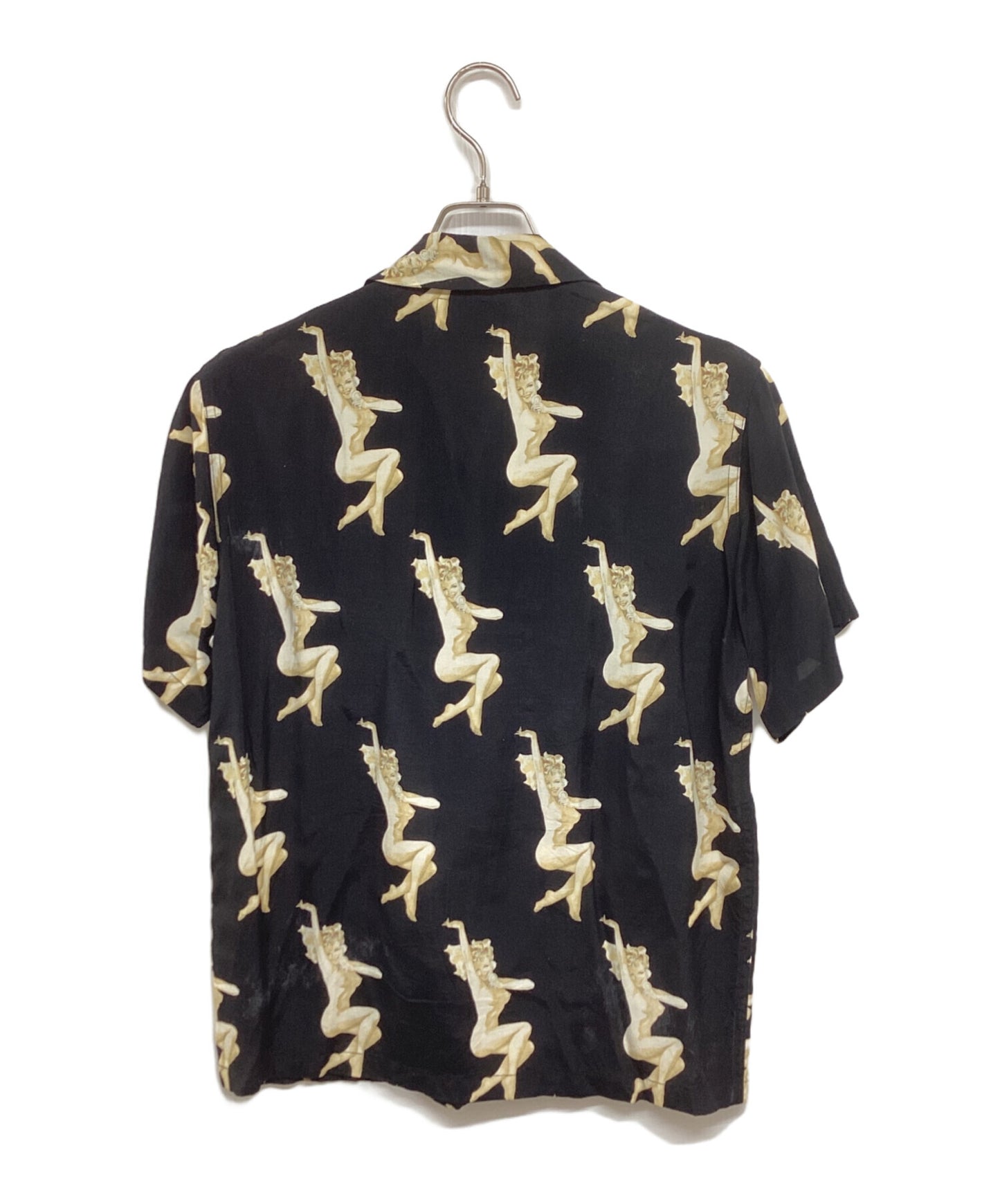 [Pre-owned] WACKO MARIA NUDE ALOHA SHIRT Nude aloha shirt