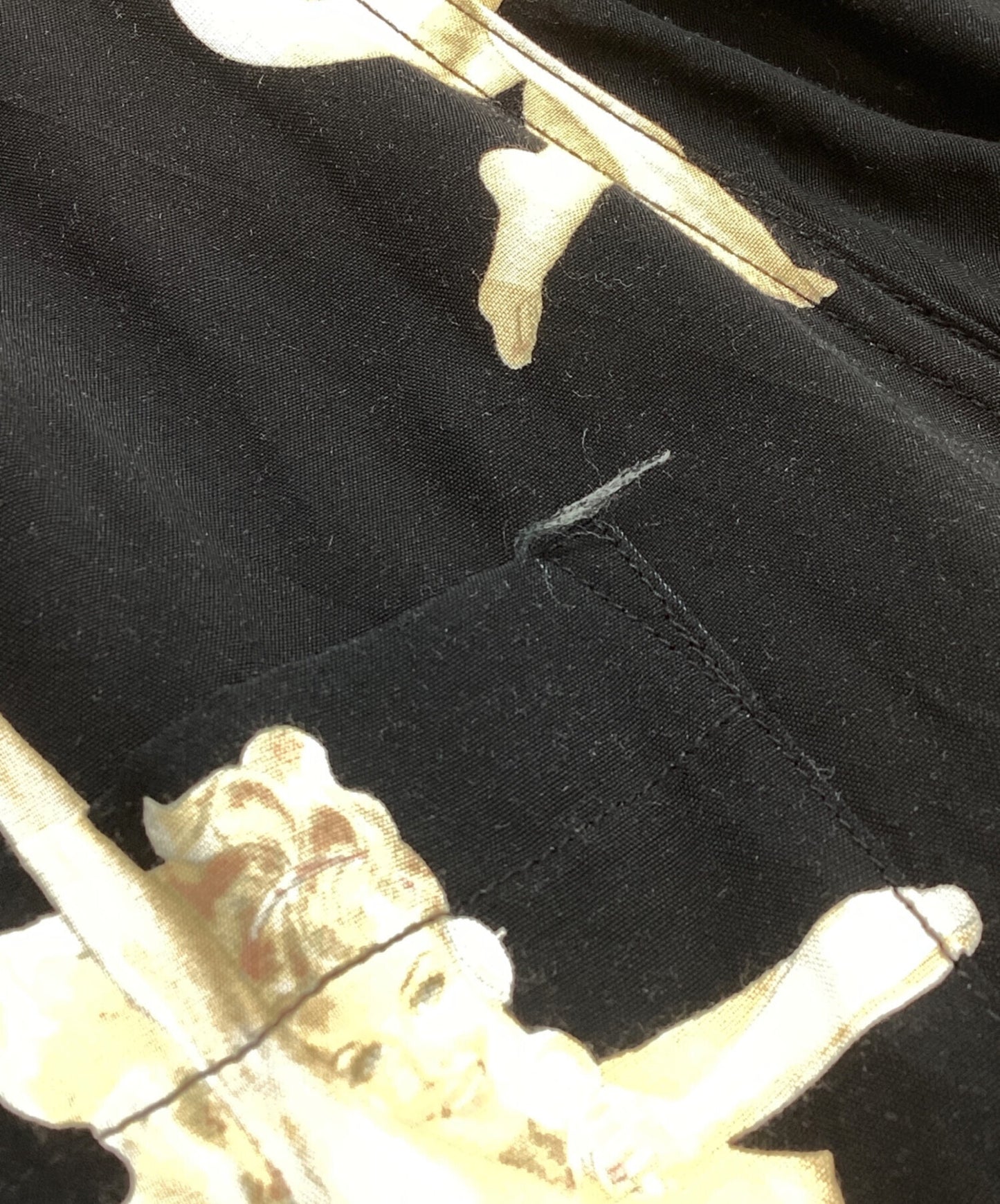 [Pre-owned] WACKO MARIA NUDE ALOHA SHIRT Nude aloha shirt