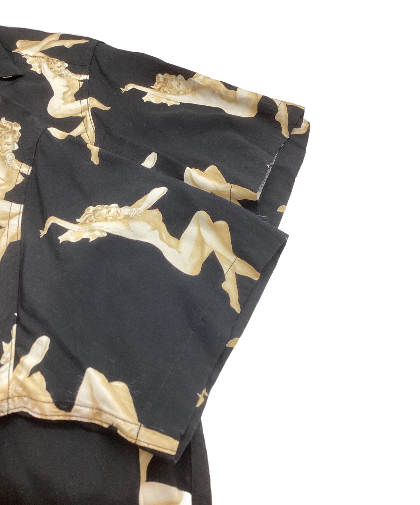 [Pre-owned] WACKO MARIA NUDE ALOHA SHIRT Nude aloha shirt