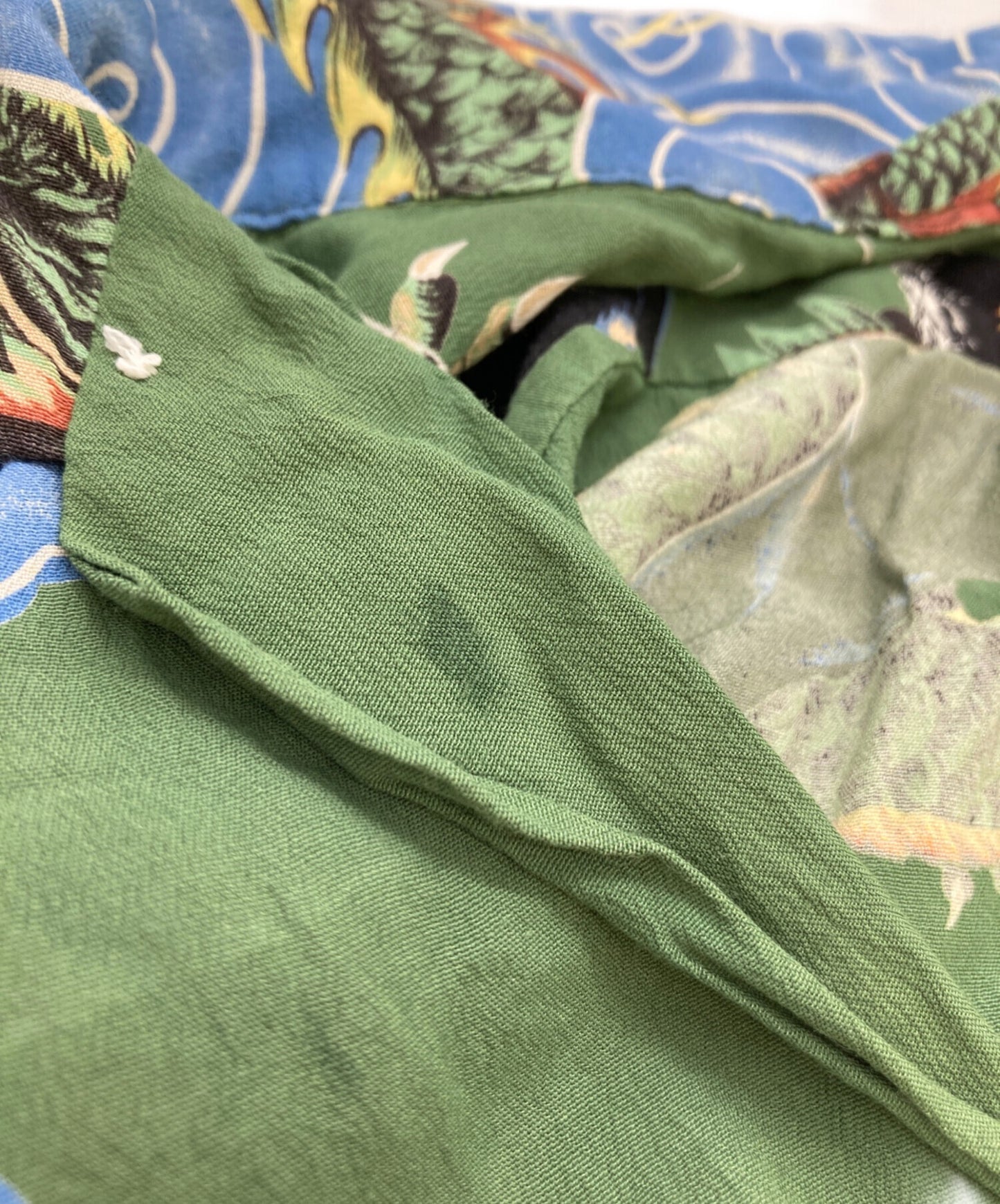 [Pre-owned] Hysteric Glamour BRUCE LEE Aloha Shirt BRUCE LEE Tiger Dragon Open Collar Shirt Total