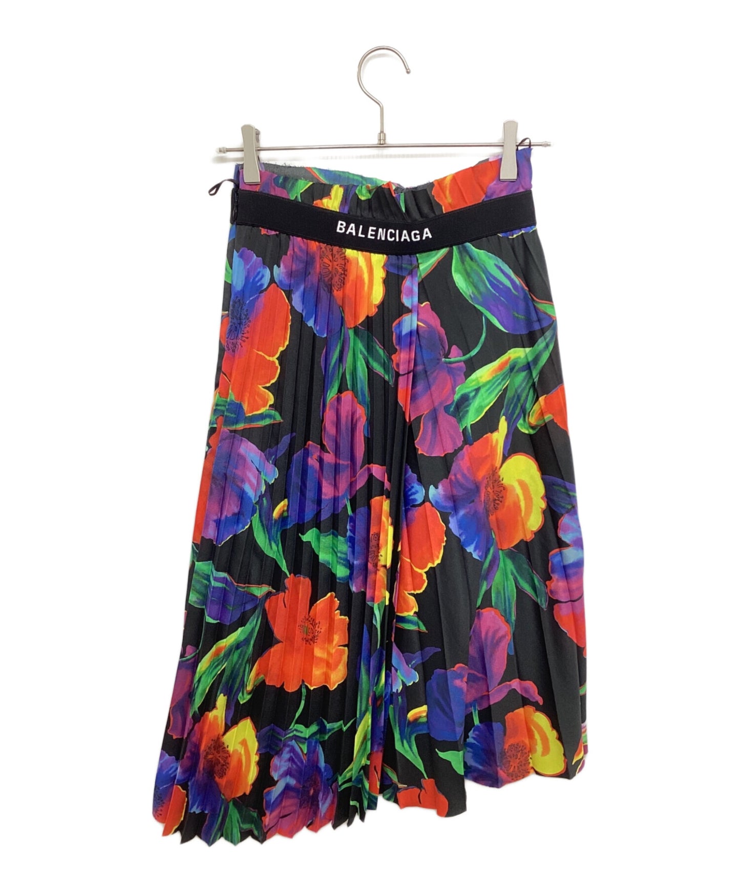 [Pre-owned] BALENCIAGA Asymmetrical pleated skirt 529757 529757