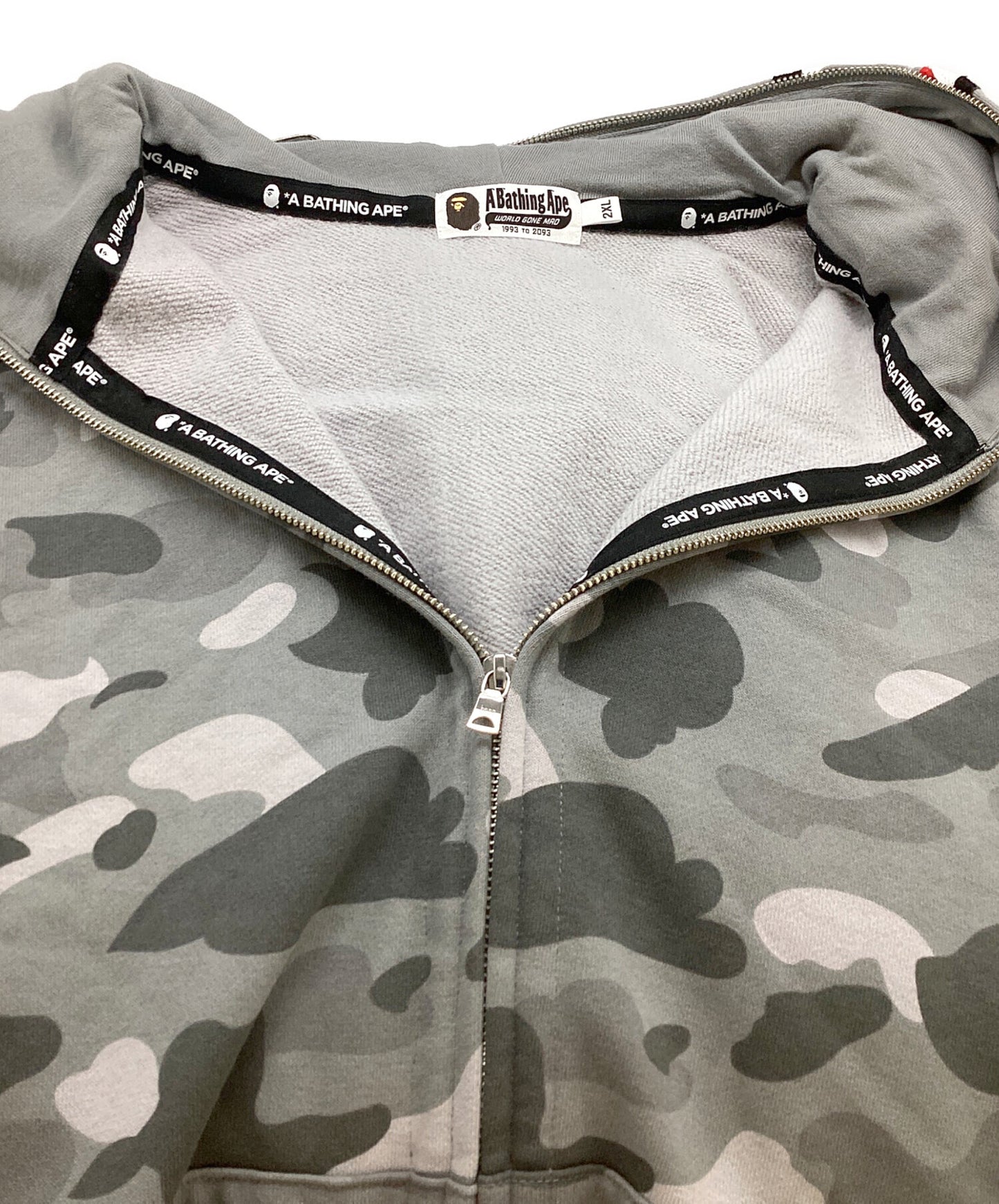 [Pre-owned] A BATHING APE Double Shark Full Zip Hoodie / N001ZPH301019X 001zph301019x