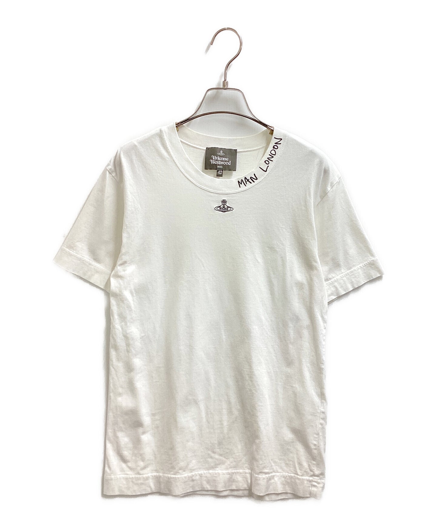 [Pre-owned] Vivienne Westwood man "MAN LONDON" ringer relaxed T-shirt