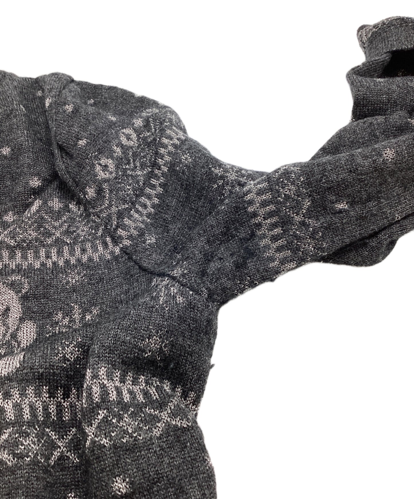 [Pre-owned] Hysteric Glamour Cashmere-Blend Fack Bear Knit Dress / 0193NO01 0193NO01