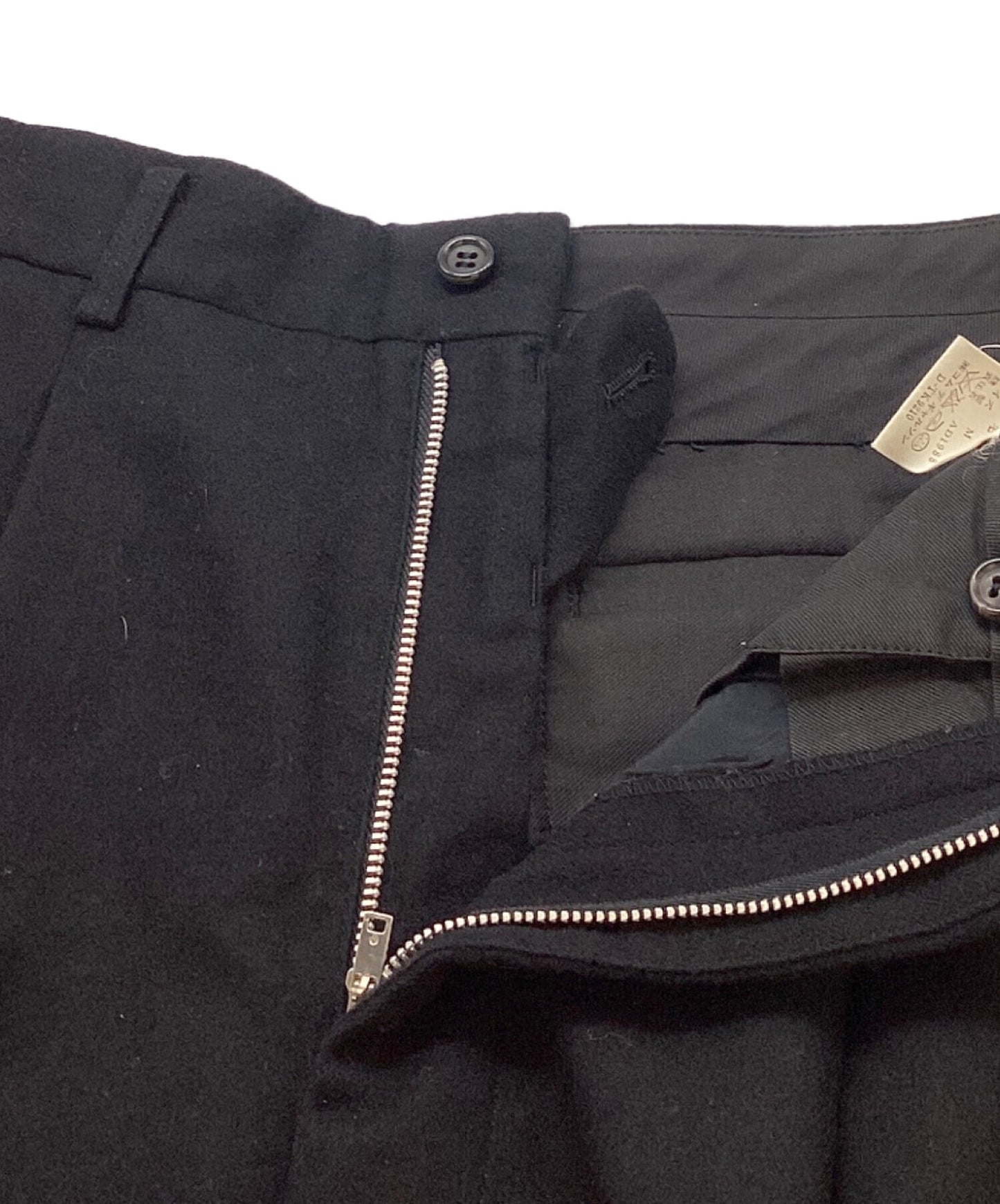 [Pre-owned] COMME des GARCONS HOMME '80s Wool Two-Pocket Slacks [AD1988] HP-05036M