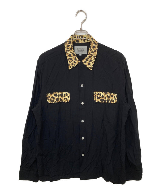 [Pre-owned] WACKO MARIA 50's Shirt/Leopard Switched Open Collar Shirt