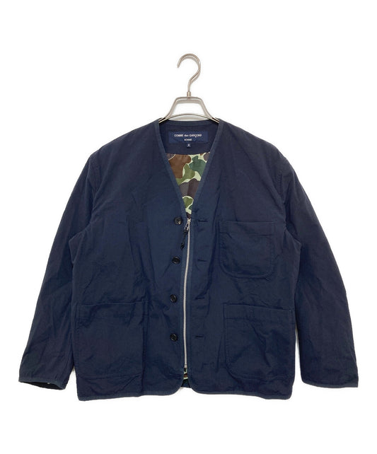 [Pre-owned] COMME des GARCONS HOMME 22SS Nylon Ox No Collar Jacket