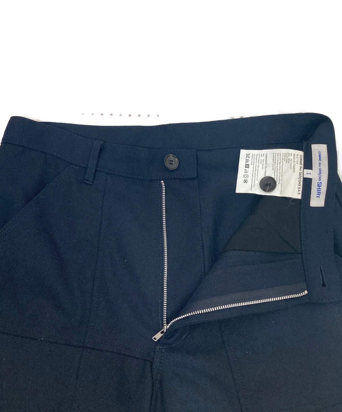 [Pre-owned] COMME des GARCONS SHIRT patchwork pants W27149