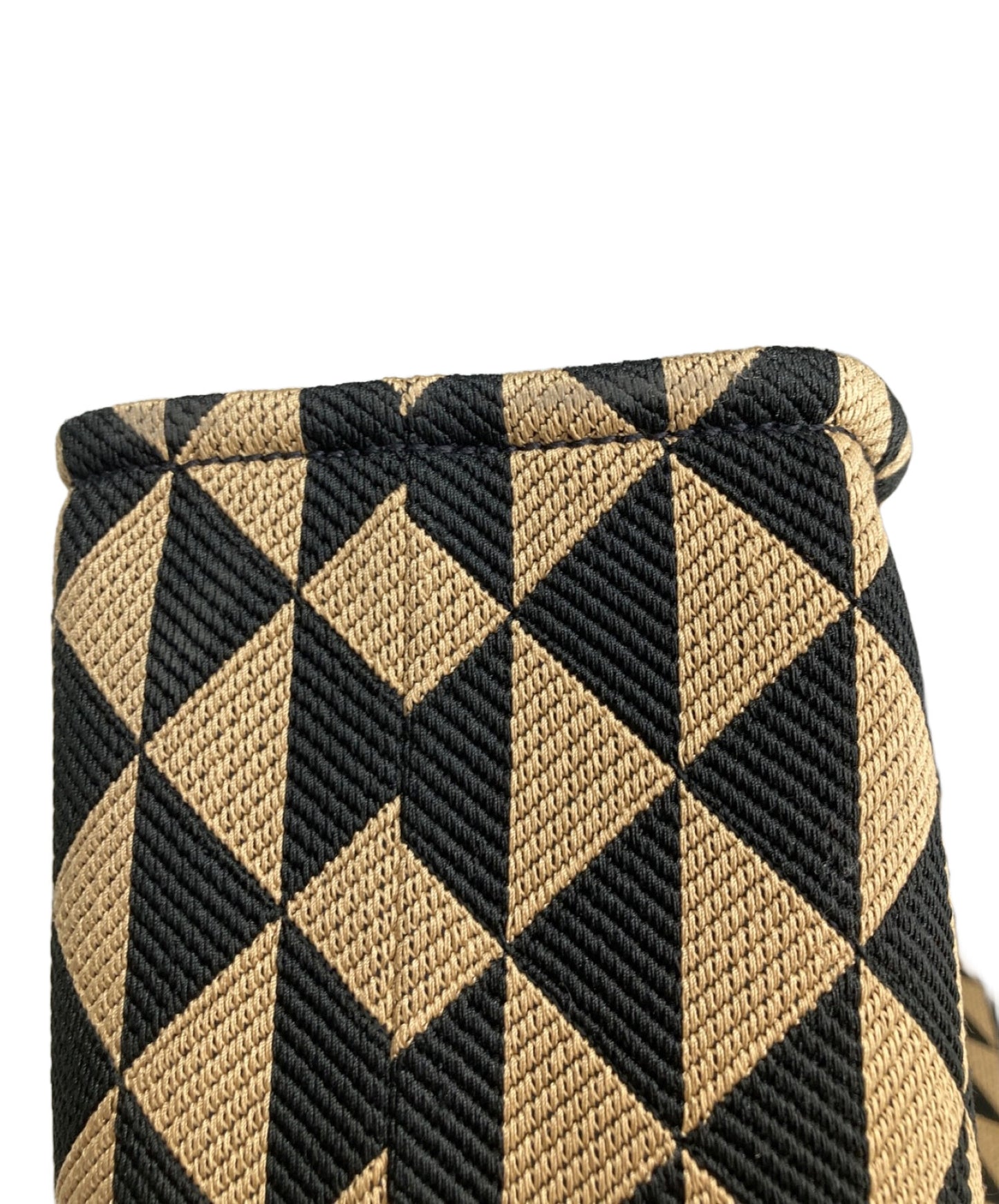 [Pre-owned] PRADA Symbol Embroidery Fabric Bag 2VG107