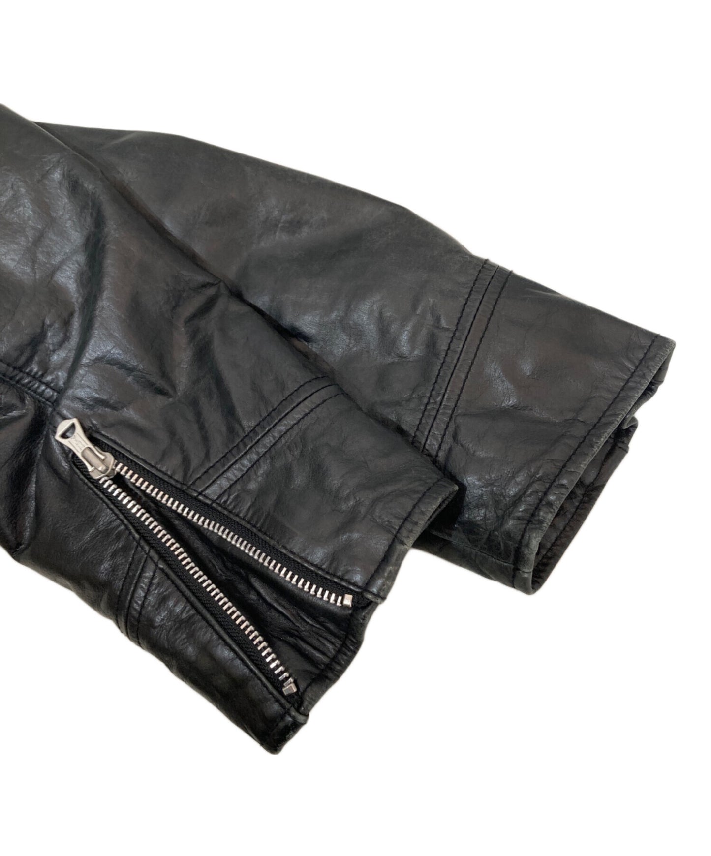 [Pre-owned] NEIGHBORHOOD Police Leather Riders Jacket TSNH-JK-M01