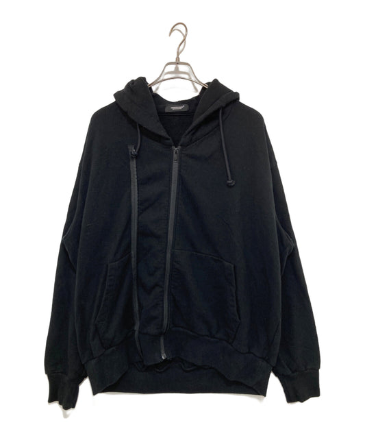 [Pre-owned] UNDERCOVER Double Zip HOODIE UC1B4811