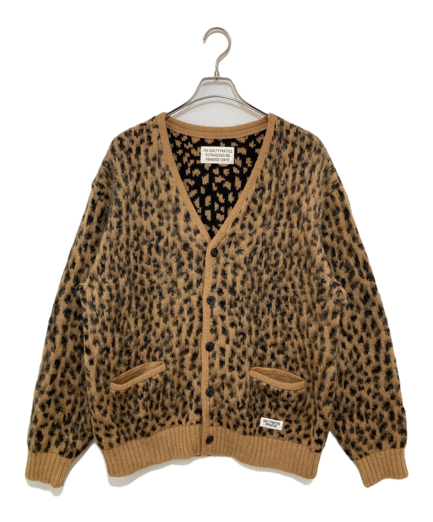 Pre-owned] WACKO MARIA Leopard mohair cardigan – Archive Factory