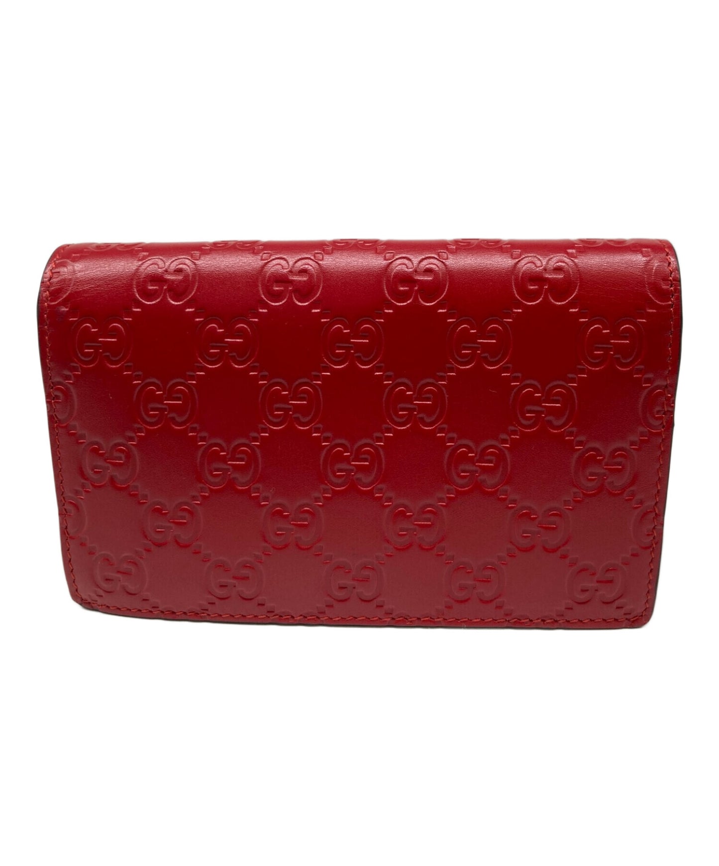 [Pre-owned] GUCCI Guccissima Cherry design shoulder pouch 481291